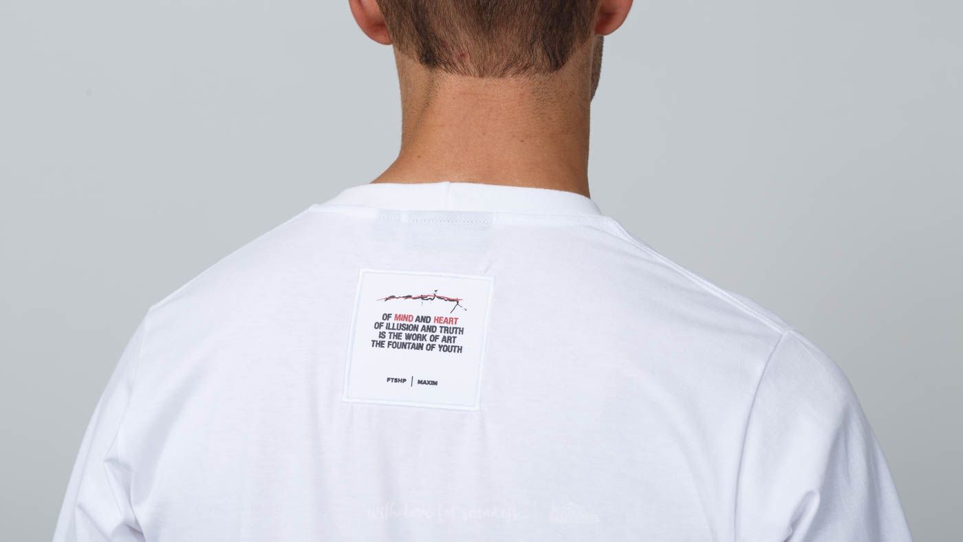 T-shirts FTSHP x MAXIM Tee White