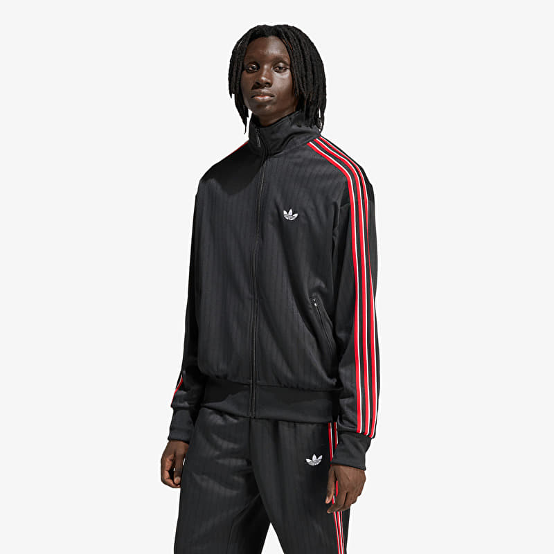 adidas Firebird Loose Pinstripes Track Top Black