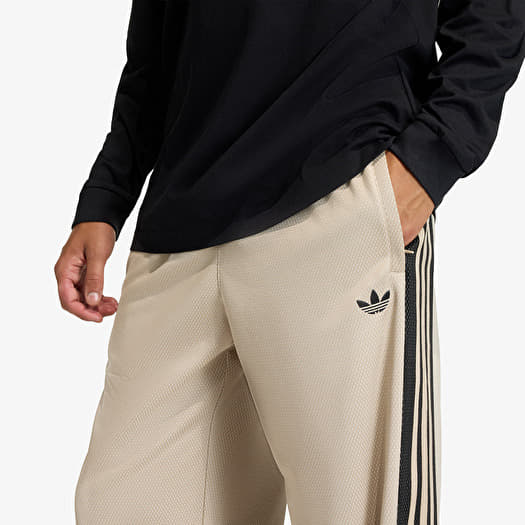 adidas Loose Mesh Tracksuit Bottoms Stone Khaki | Footshop