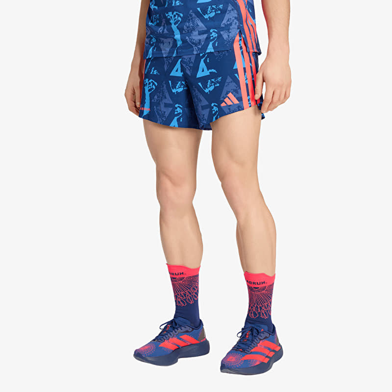 Shortsit adidas Adizero Labrum Gel Pocket Shorts Dark Blue/ Lucid Red