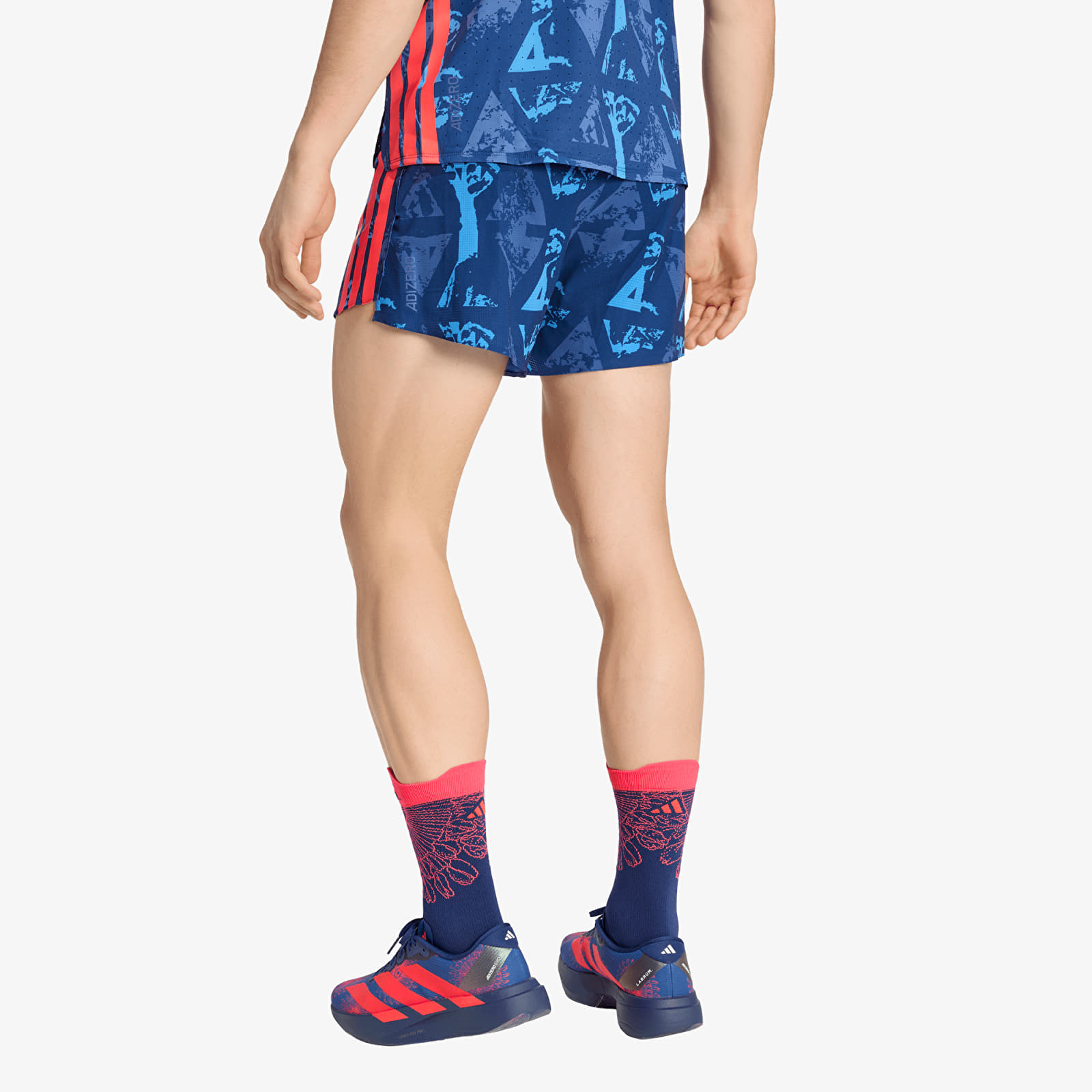Shorts adidas Labrum Gel Sh M Dark Blue/ Lucid Red