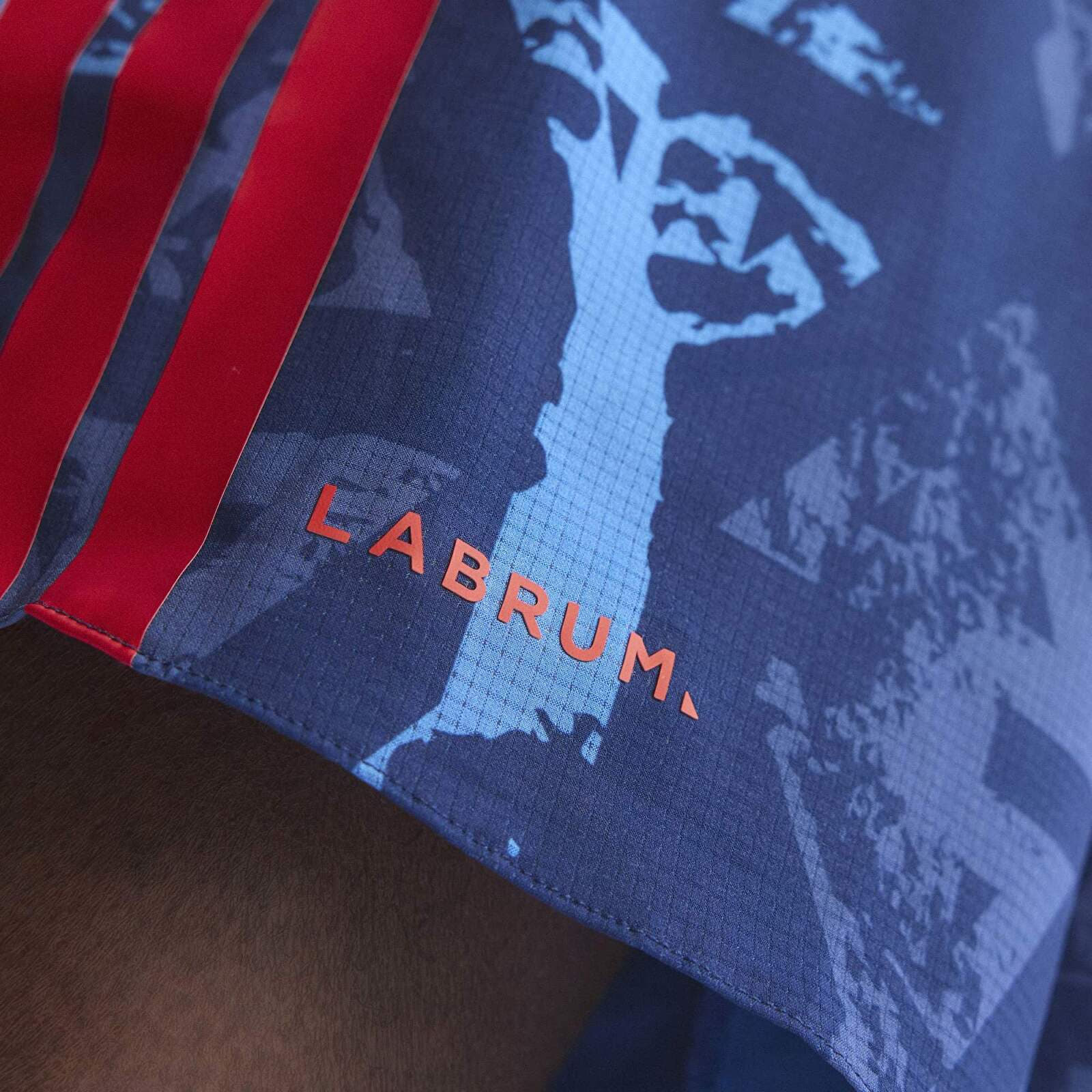 Shorts adidas Labrum Gel Sh M Dark Blue/ Lucid Red