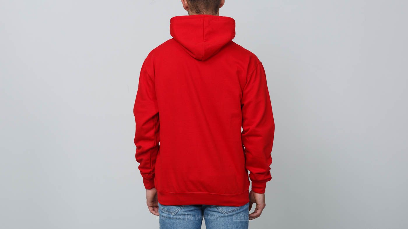 Bluzy RAP Hoodie Red/ White