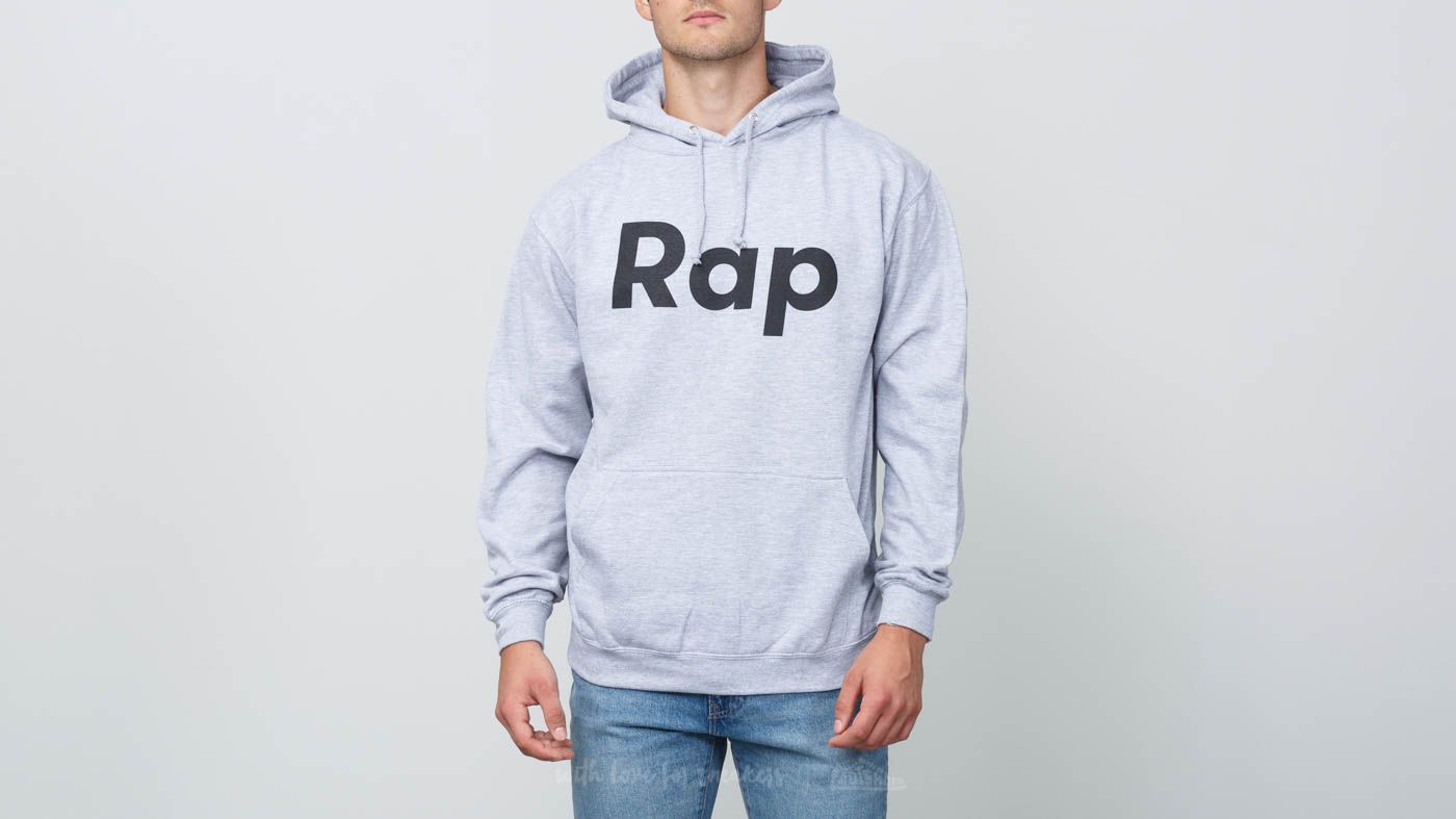 Bluzy RAP Hoodie Sport Grey/ Black