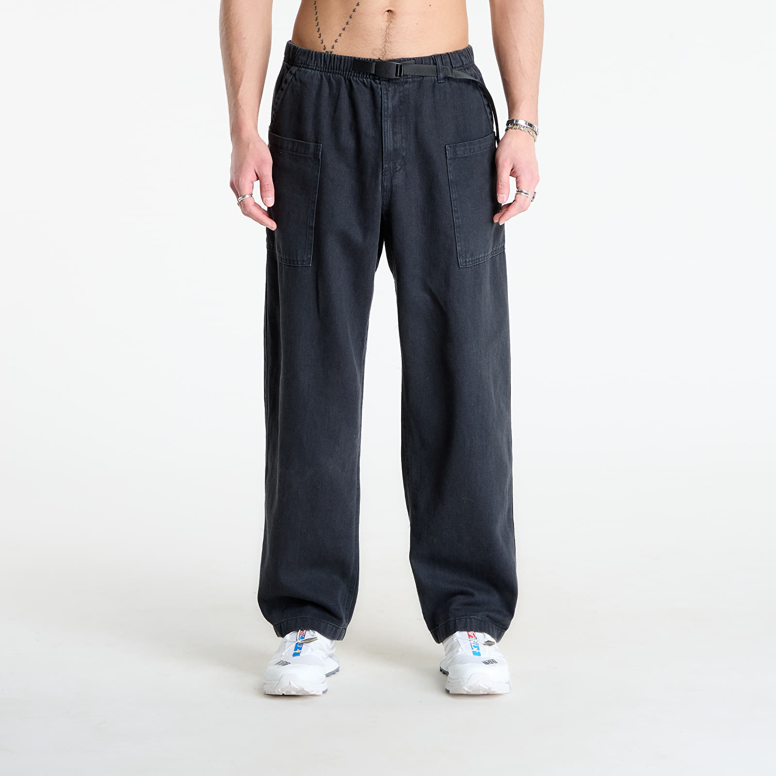 Pantaloni Gramicci Hemp Relaxed Pant UNISEX Carbon L