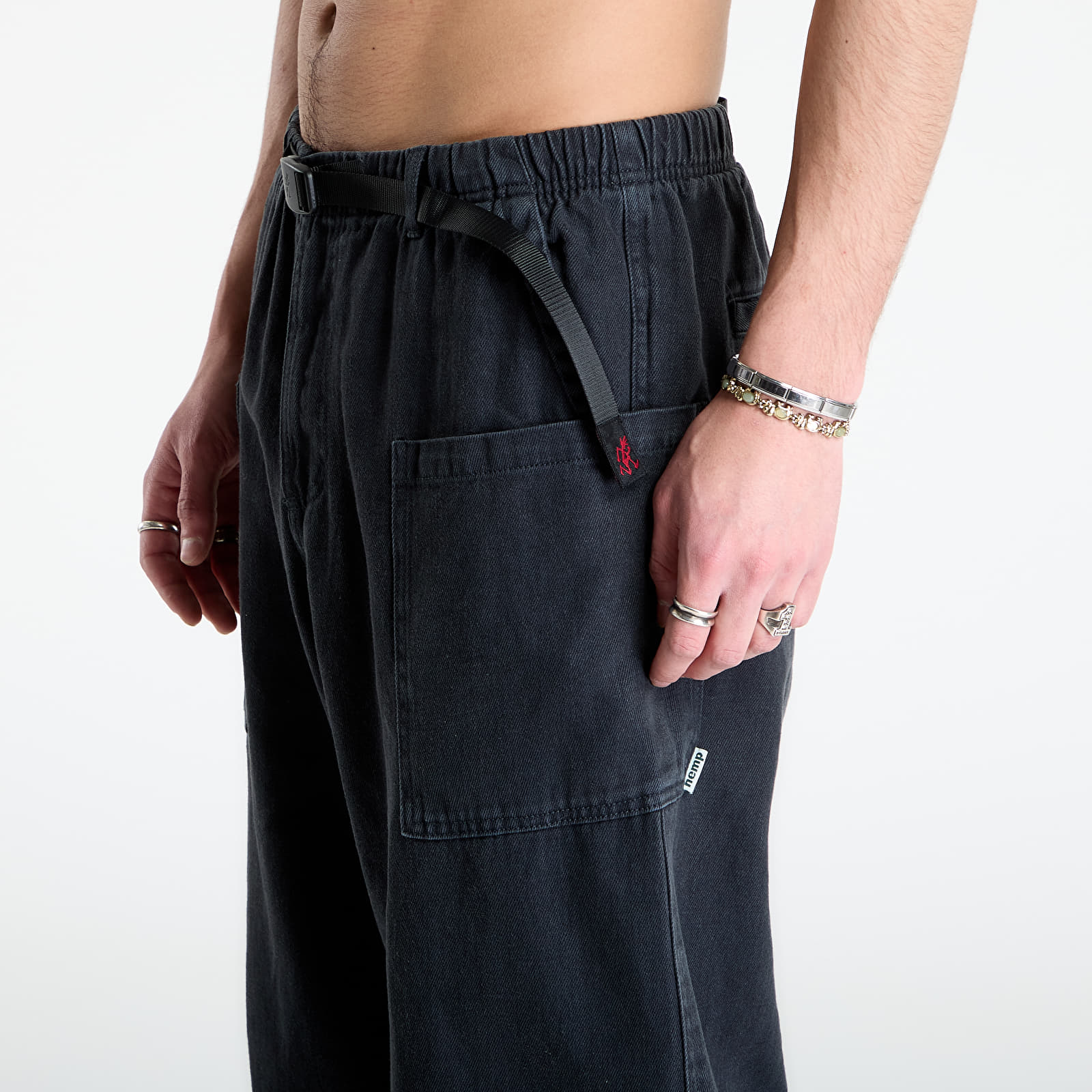 Bukser for menn Gramicci Hemp Relaxed Pant Carbon