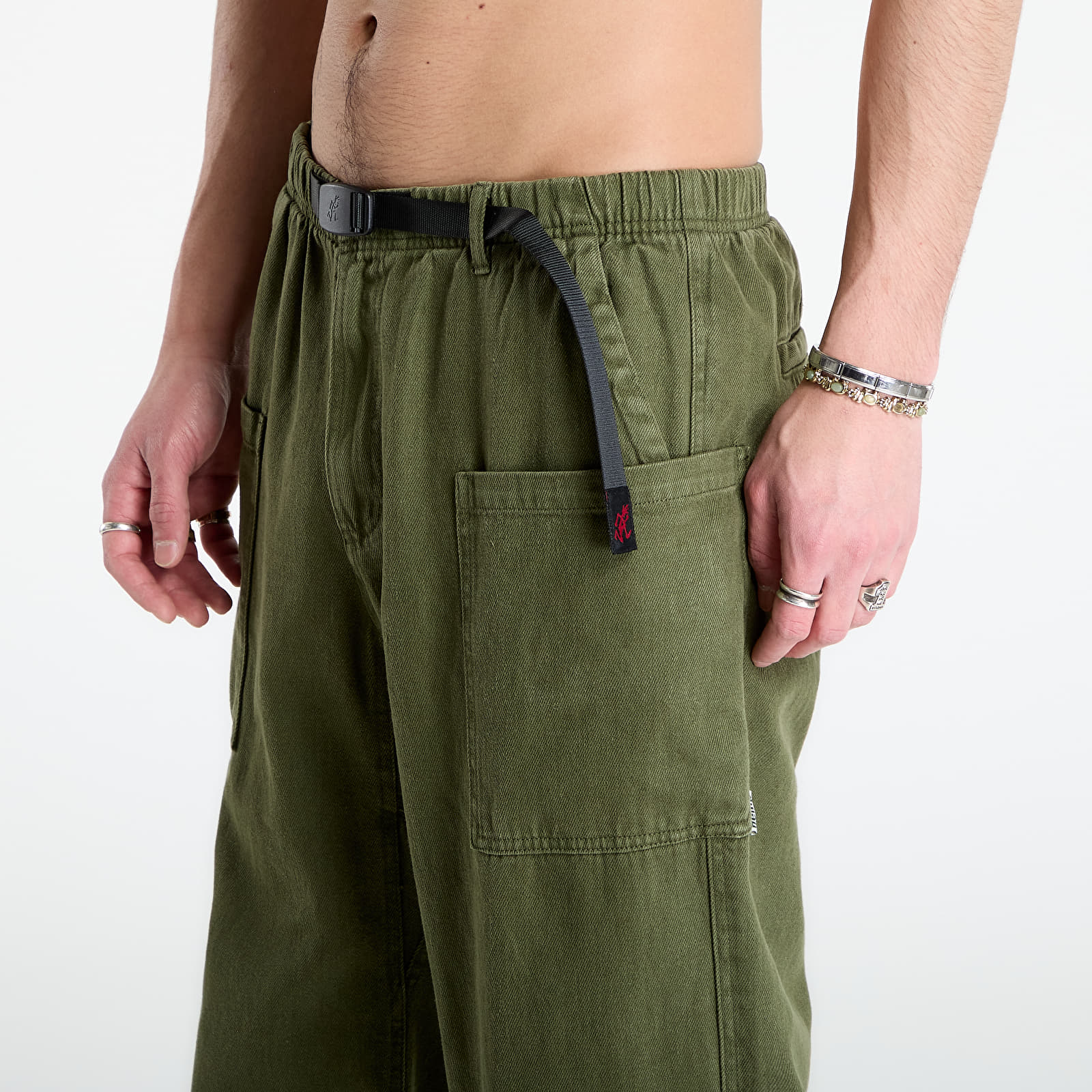 Pánske nohavice Gramicci Hemp Relaxed Pant Olive