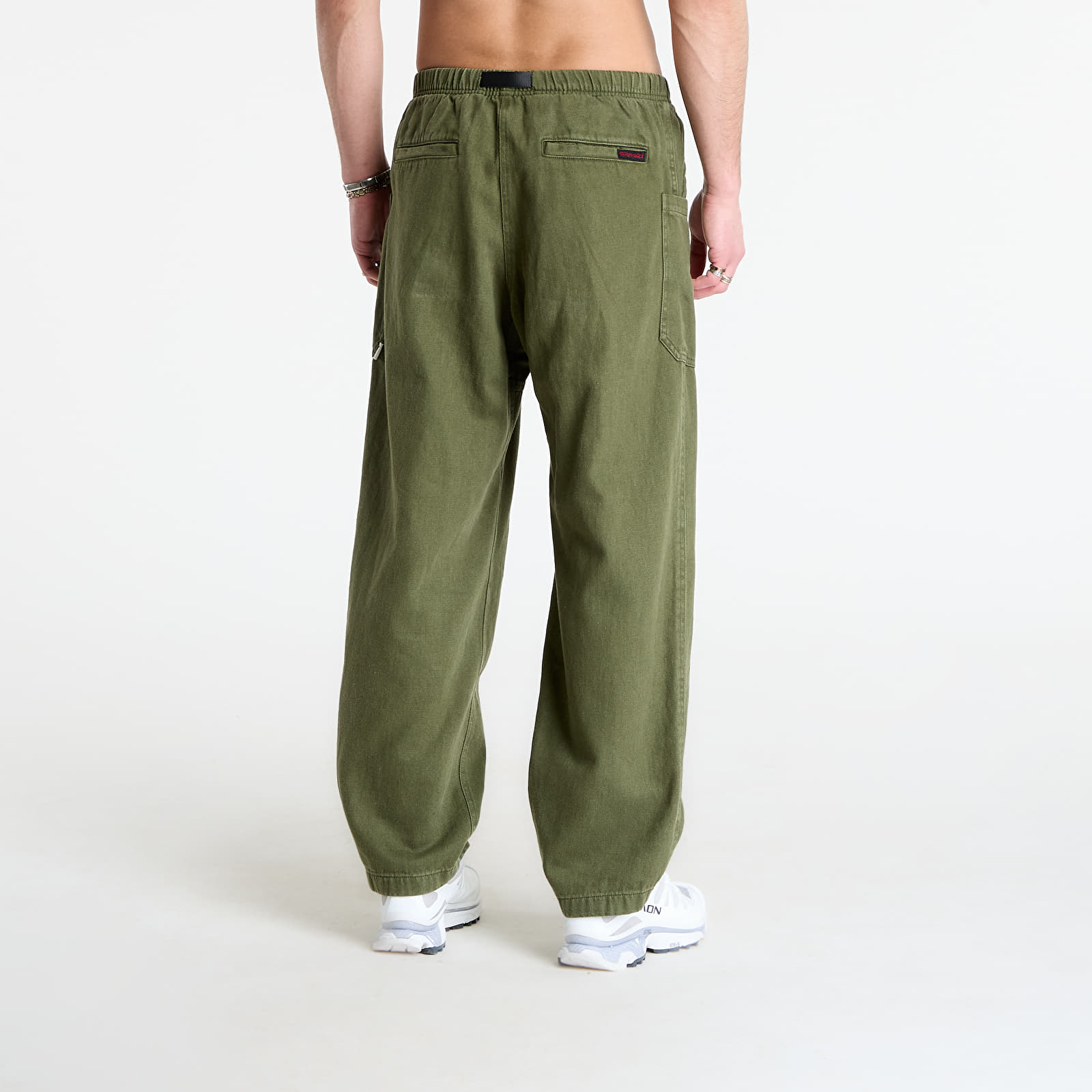 Pánske nohavice Gramicci Hemp Relaxed Pant Olive