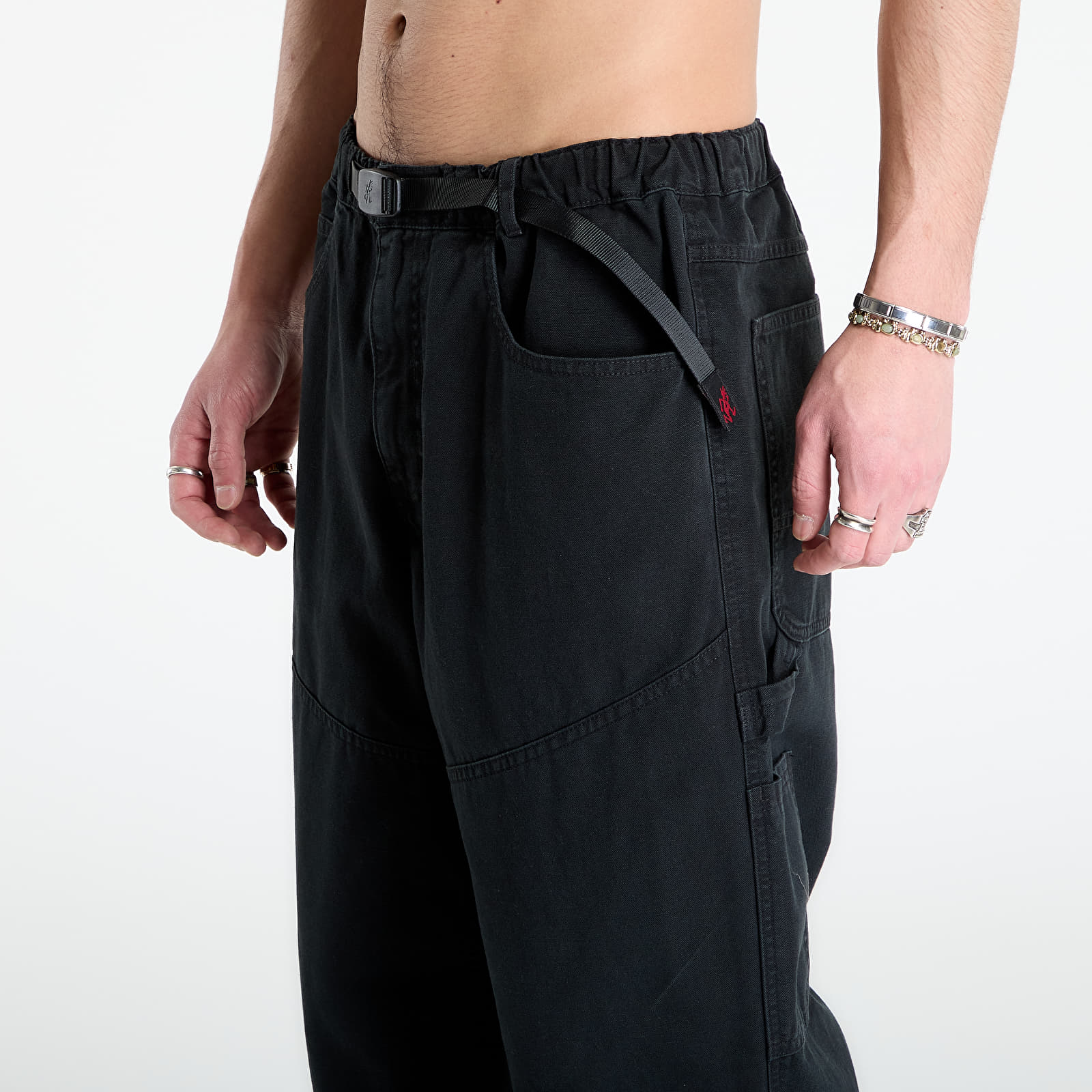 Moške hlače Gramicci Taos Canvas Pant Black