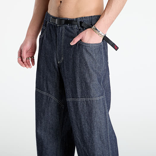 Gramicci Japanese Chambray Double Knee Navy | Footshop
