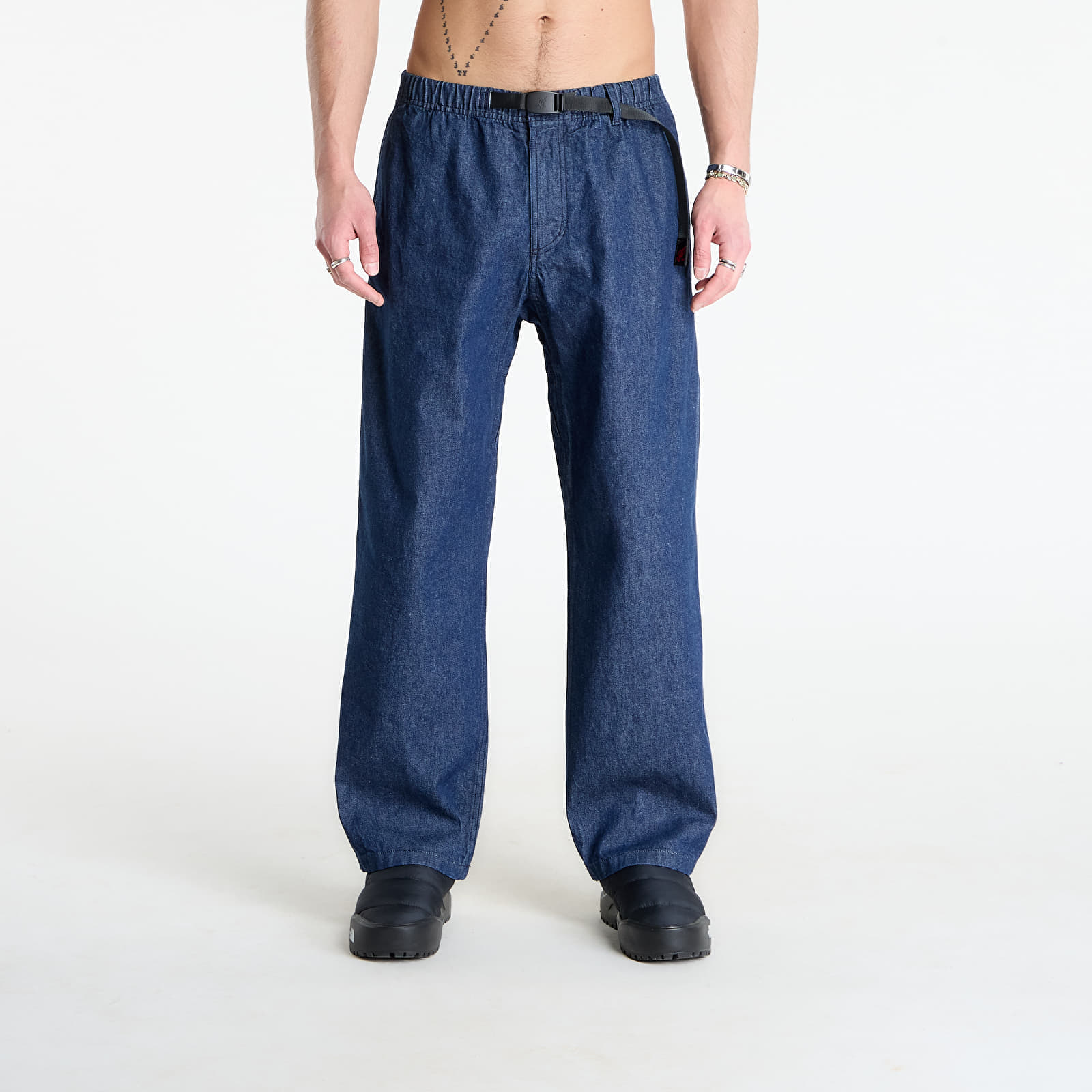 Pantaloni Gramicci Denim Gramicci Pant Straight Fit UNISEX Rinsed Indigo XL