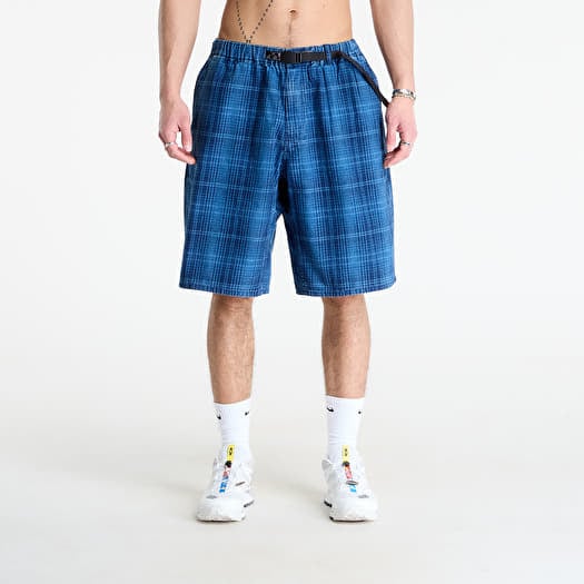 Šortky Gramicci Lagoon Short Denim Plaid UNISEX Indigo Checkered Plaid