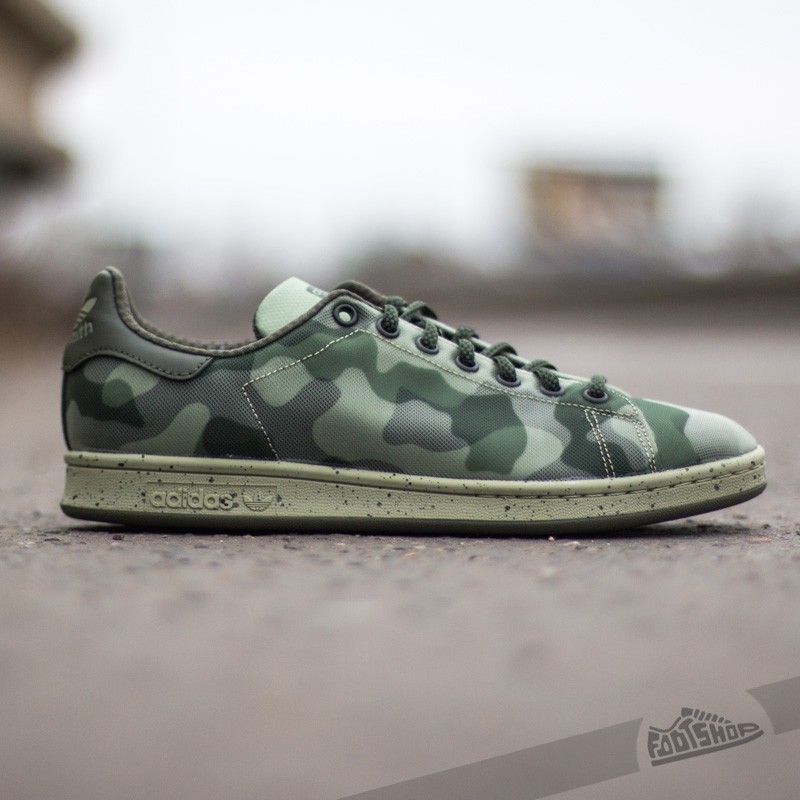 Pánské tenisky a boty adidas Stan Smith St Tent Green/Core Black/Night Cargo
