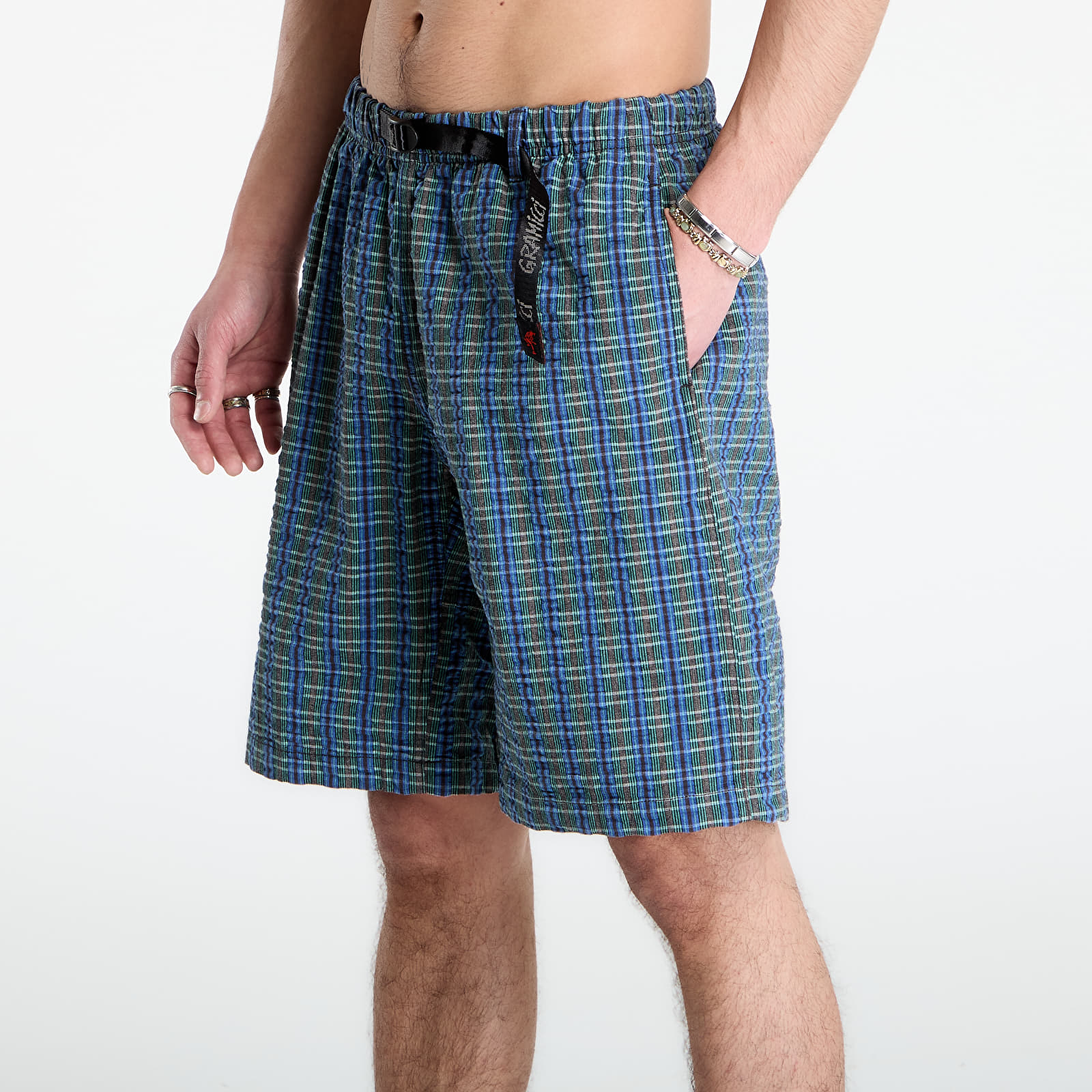 Pantaloncini Gramicci O.G. G-Short Seersucker Plaid UNISEX Multi Stripe