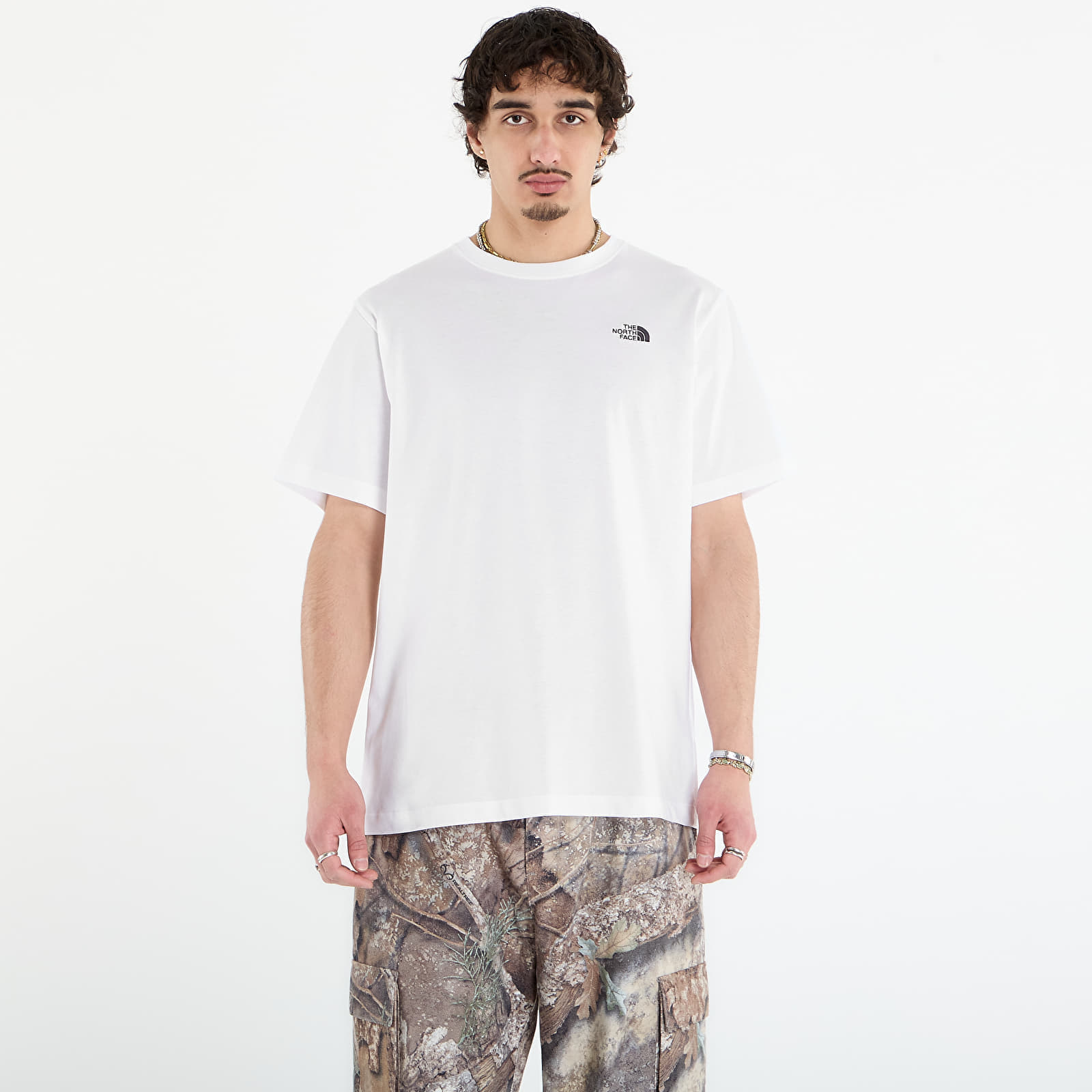 Тениска The North Face Evolution Simple Dome Short Sleeve Tee TNF White XL