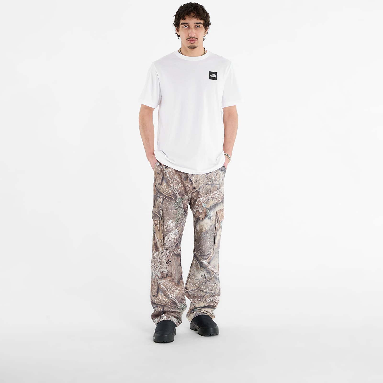 T-shirts The North Face Evolution Box Half Dome Regular Short Sleeve Tee TNF White