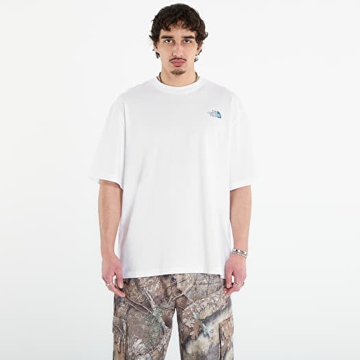Tričko The North Face Liquid Box Nse Oversize Short Sleeve Tee-Graphic TNF White