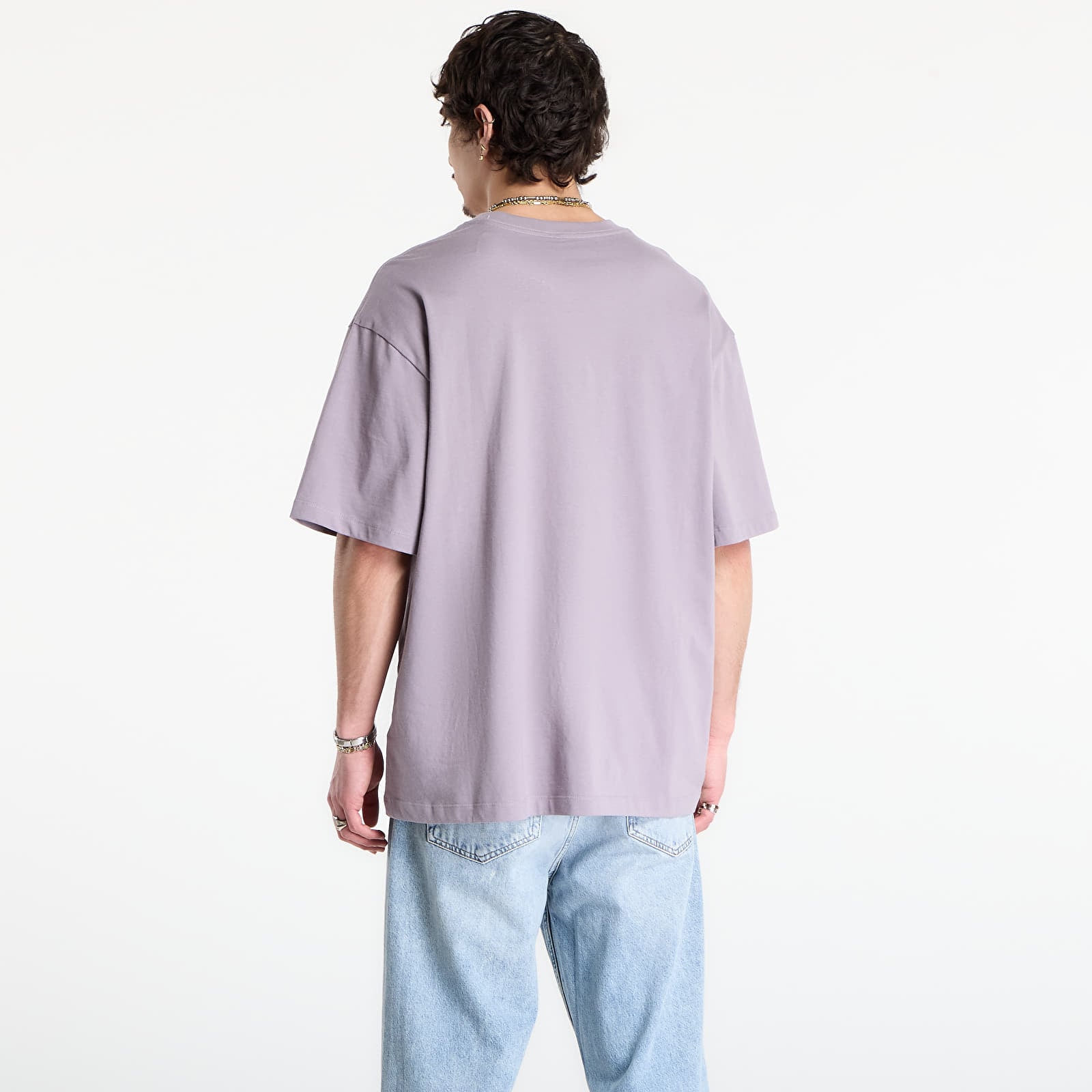 Majice T-shirt The North Face TNF Essential Simple Dome Os Ss Tee Transcendent Grey