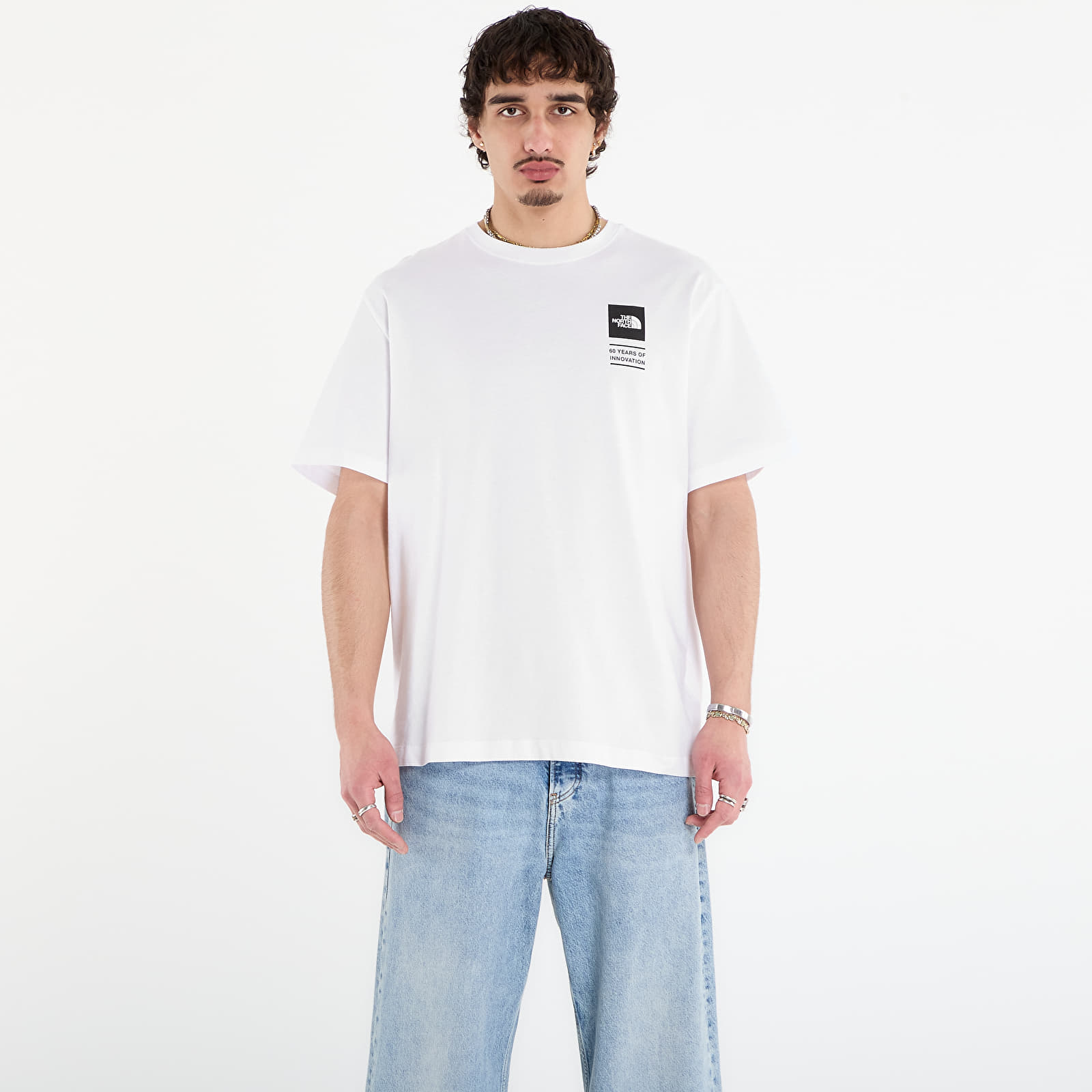 Trička The North Face Icon Celebration Regular Short Sleeve Tee-Graphic TNF White