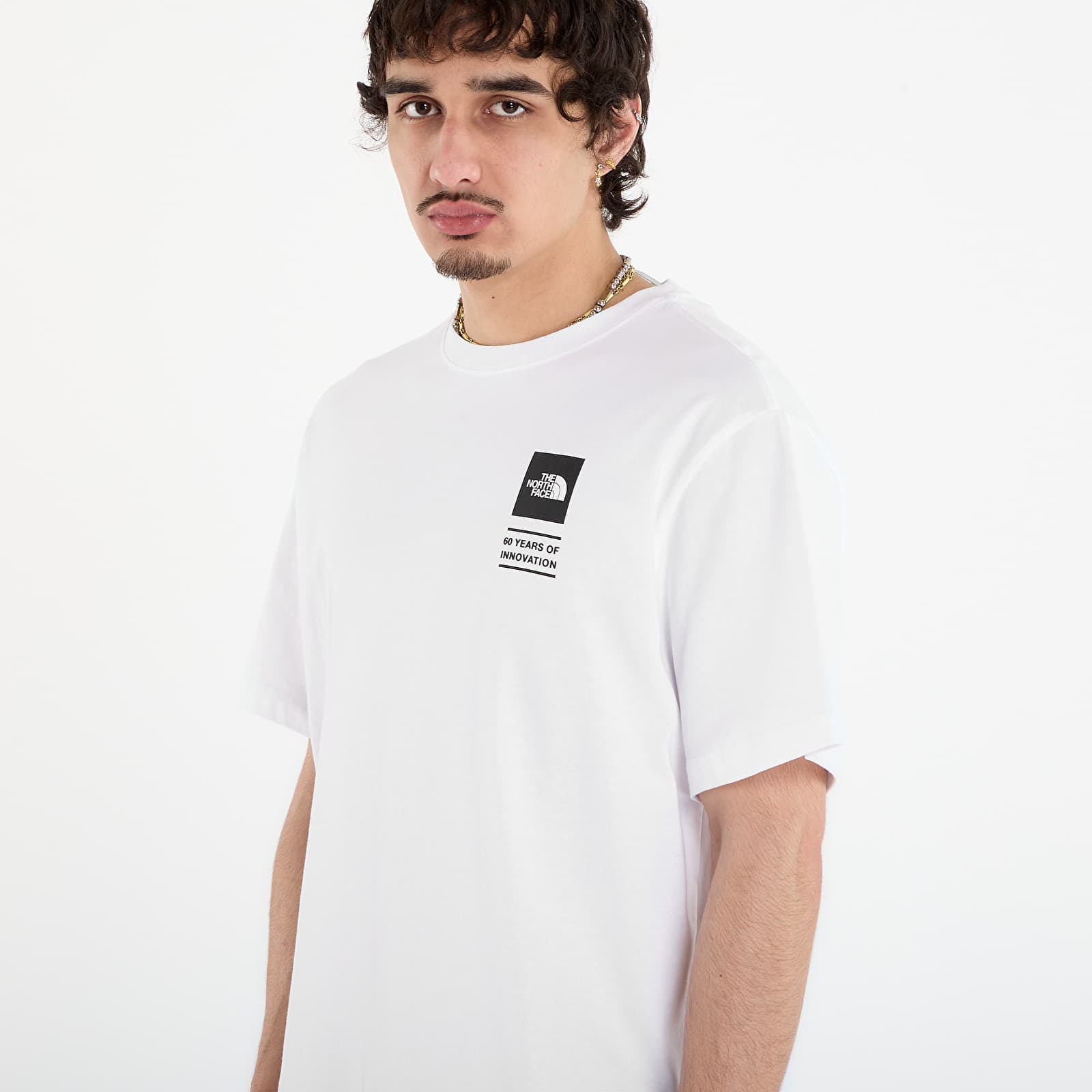 Trička The North Face Icon Celebration Regular Short Sleeve Tee-Graphic TNF White