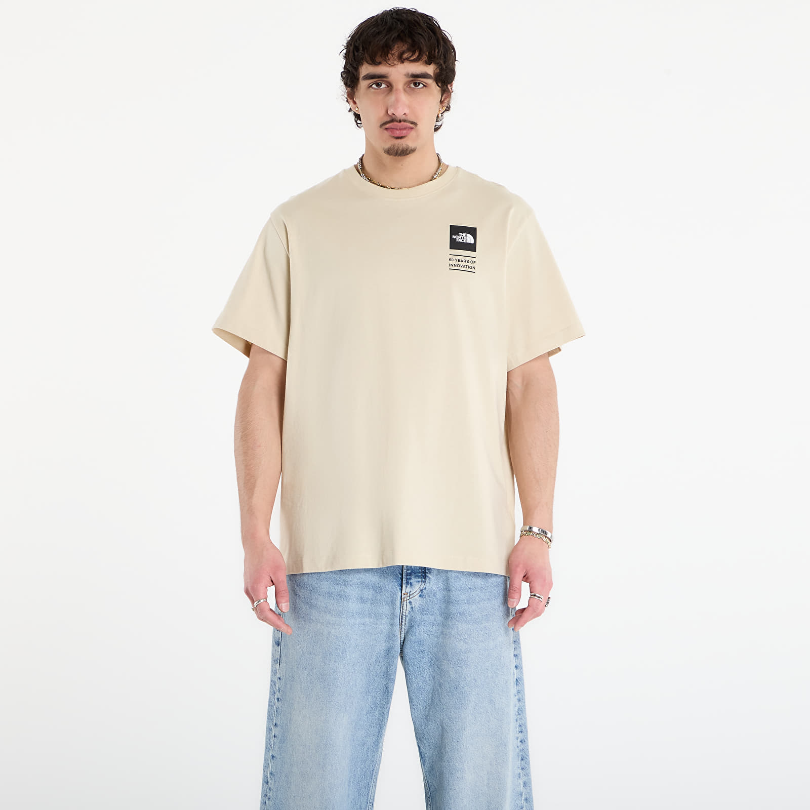 T-shirts The North Face Icon Celebration Regular Short Sleeve Tee-Graphic Desert Stone