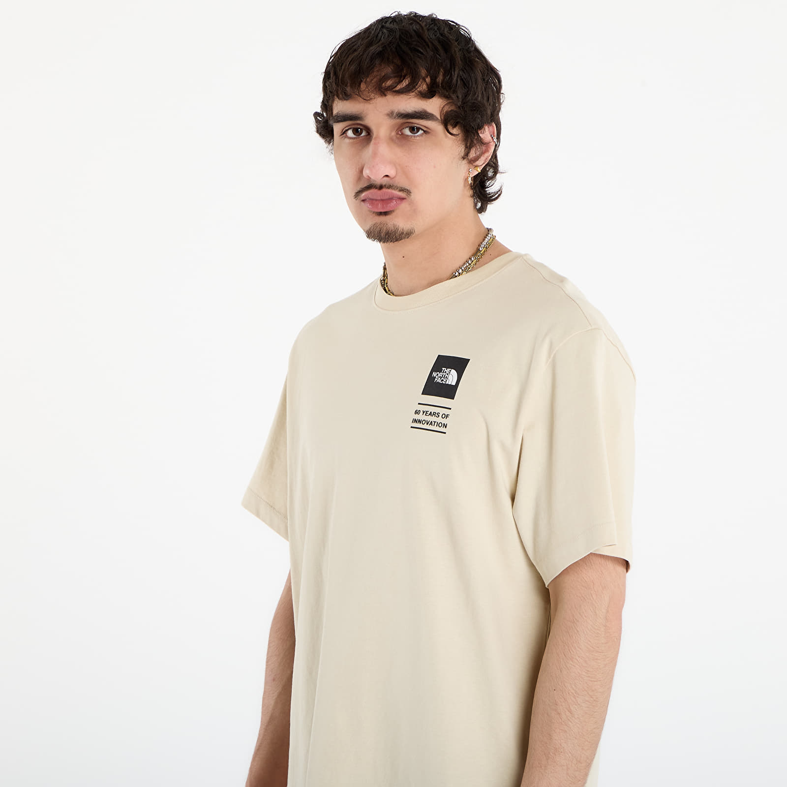 T-shirts The North Face Icon Celebration Regular Short Sleeve Tee-Graphic Desert Stone