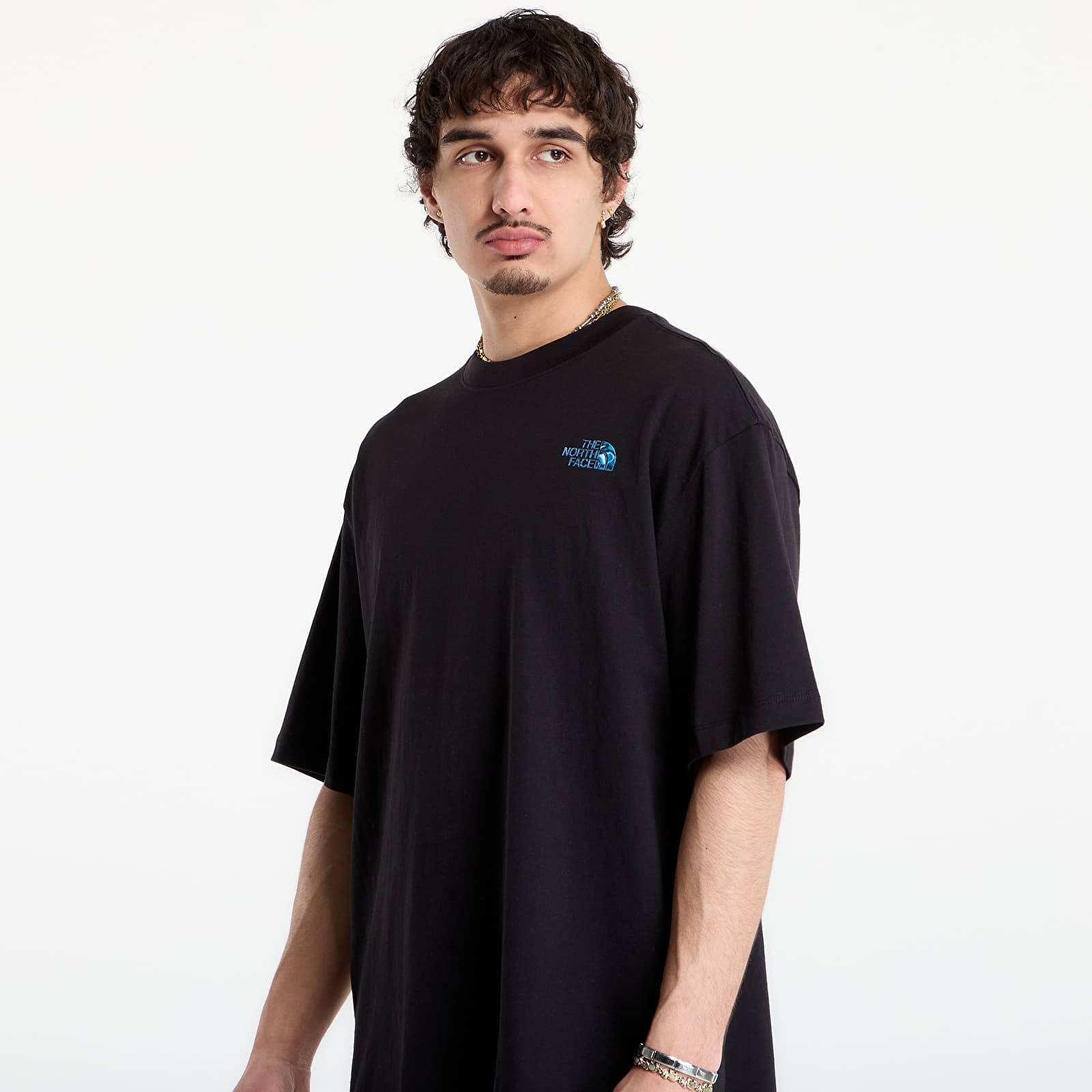 T-paidat The North Face Liquid Box Nse Oversize Short Sleeve Tee-Graphic TNF Black