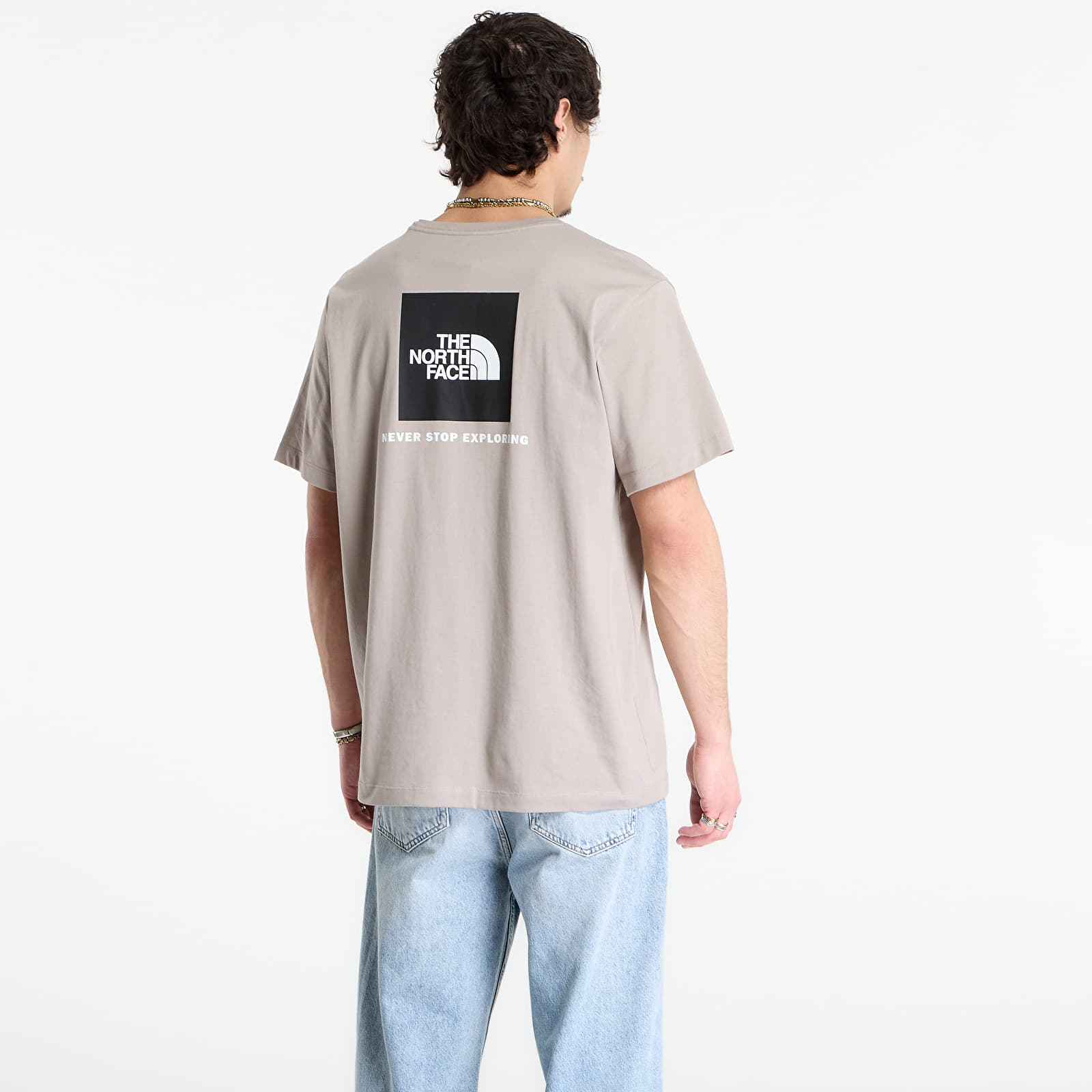 T-Shirts The North Face Evolution Box Nse Short Sleeve Tee Stone Slab