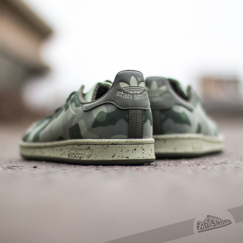Pánské tenisky a boty adidas Stan Smith St Tent Green/Core Black/Night Cargo