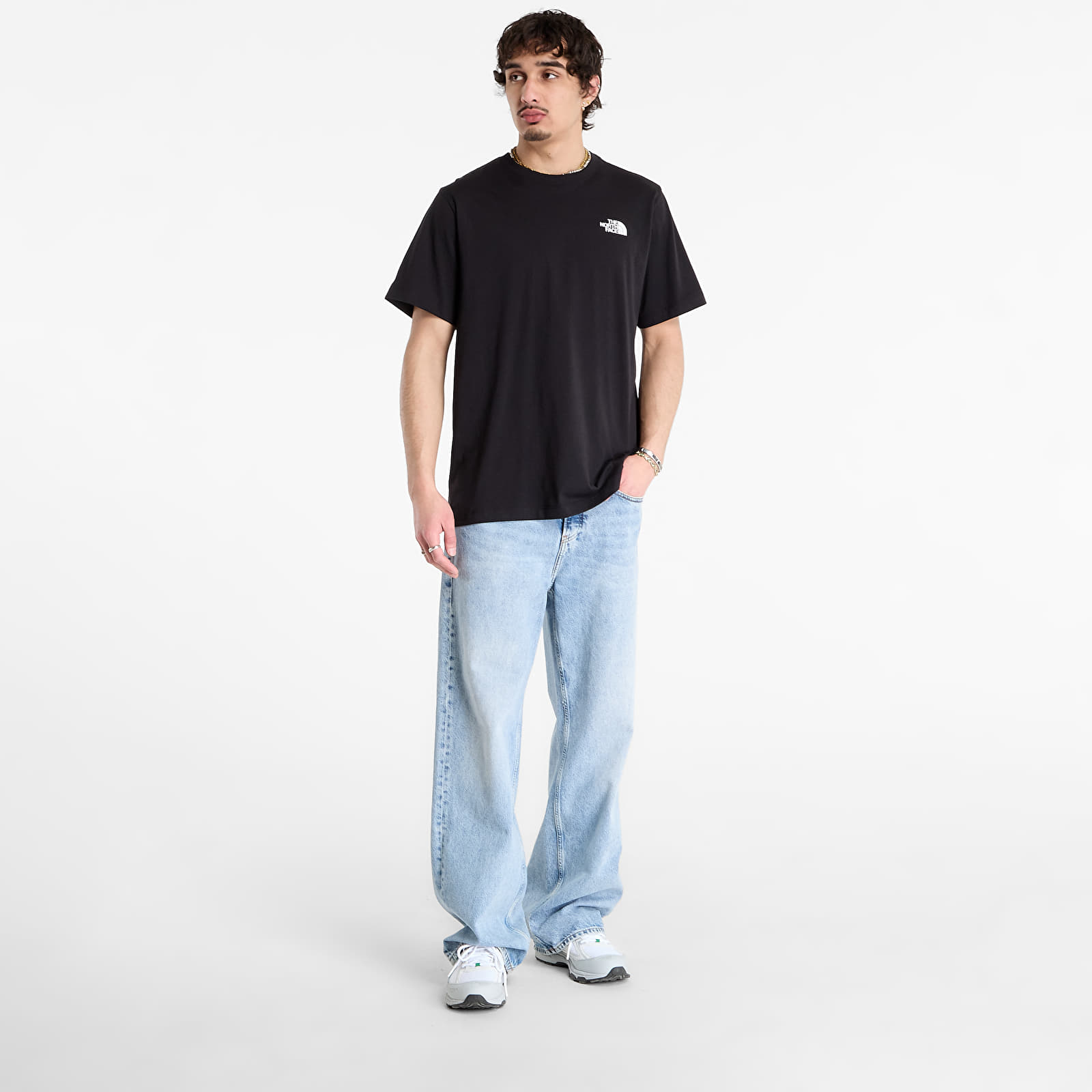 Marškinėliai The North Face Evolution Box Nse Short Sleeve Tee TNF Black/ TNF White