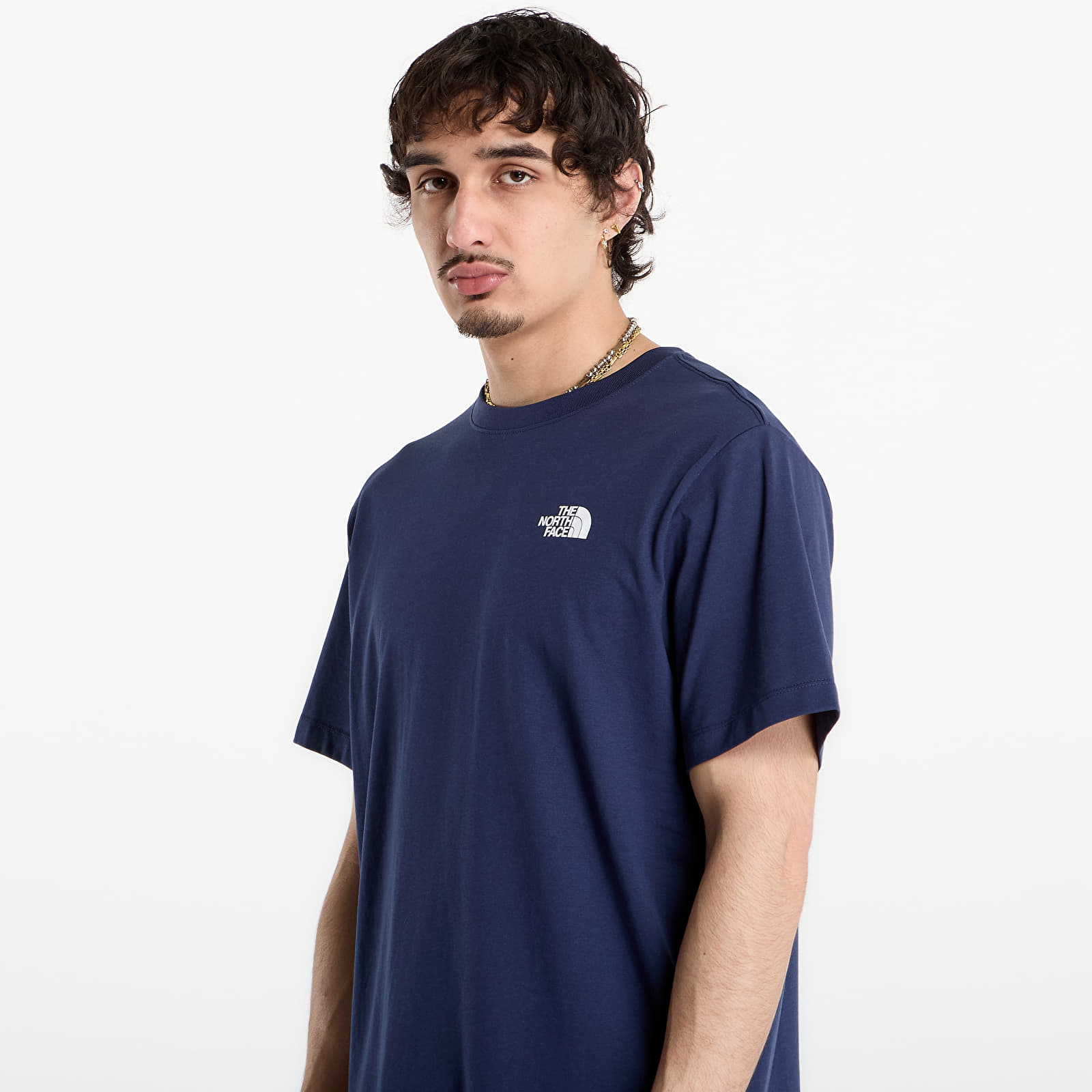 Trička The North Face Evolution Box Nse Short Sleeve Tee Summit Navy