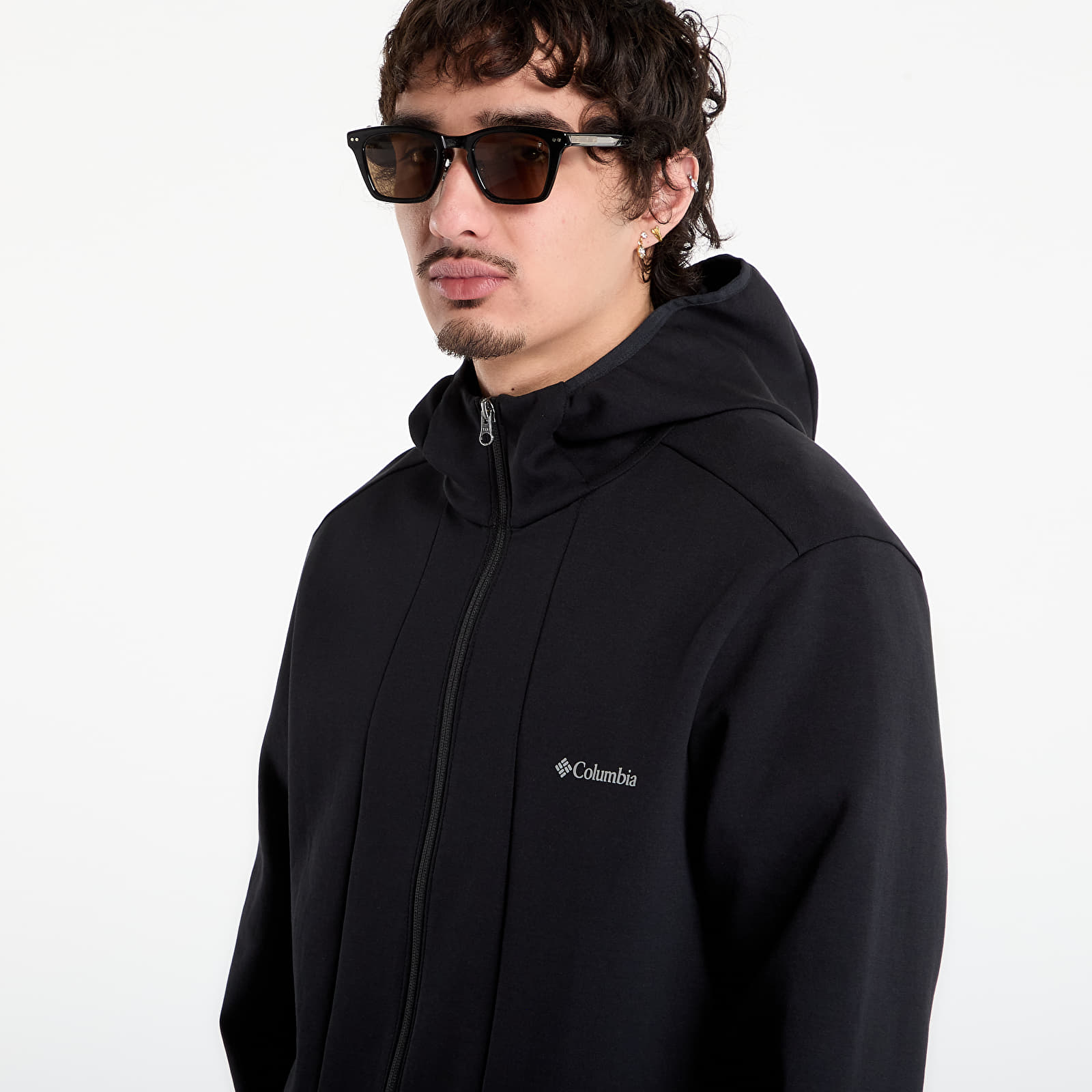 Sweatjacken und Sweatshirts Columbia Tech™ Spacer Knit Hoodie Black/ Black