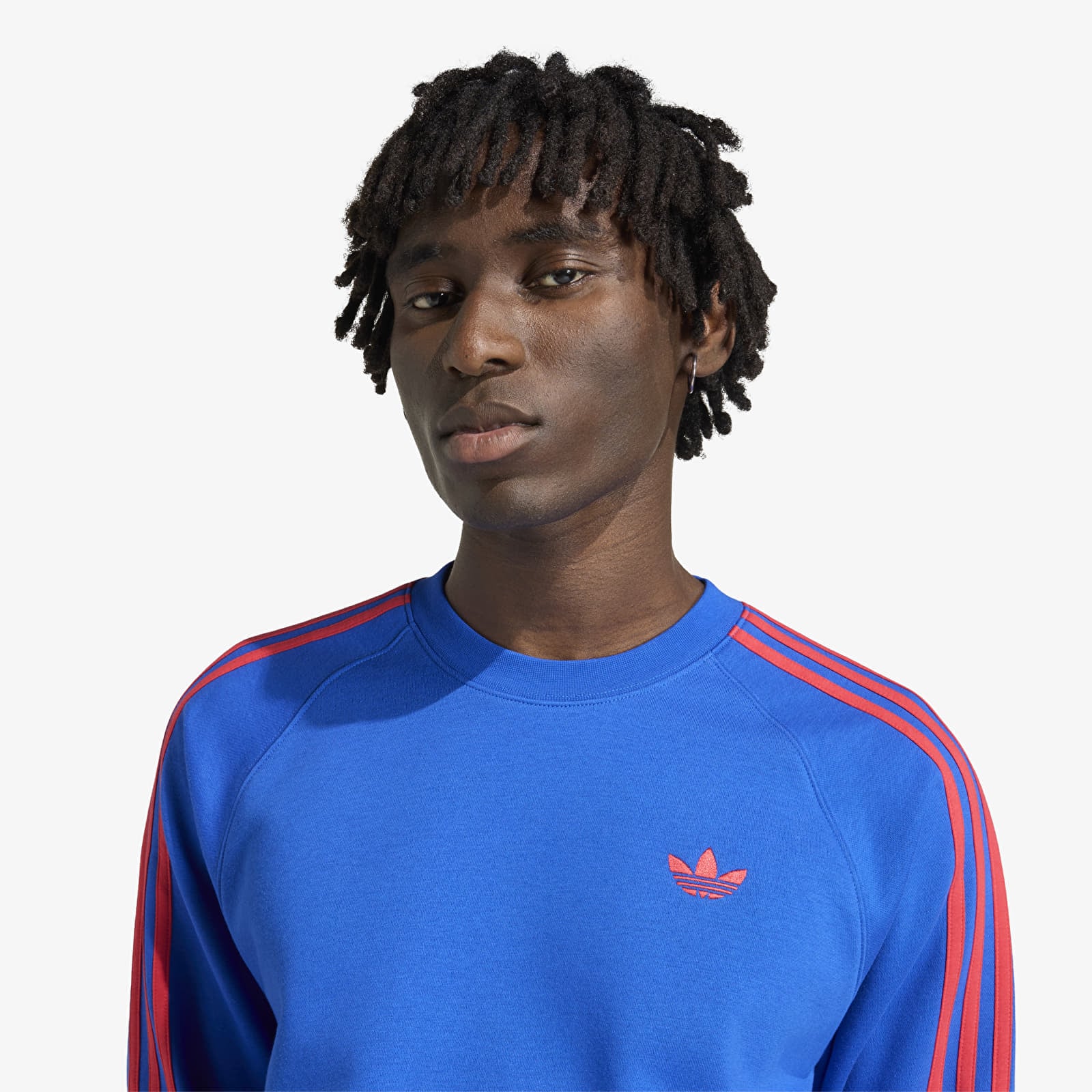 Men's hoodies adidas 3S Crew Blue