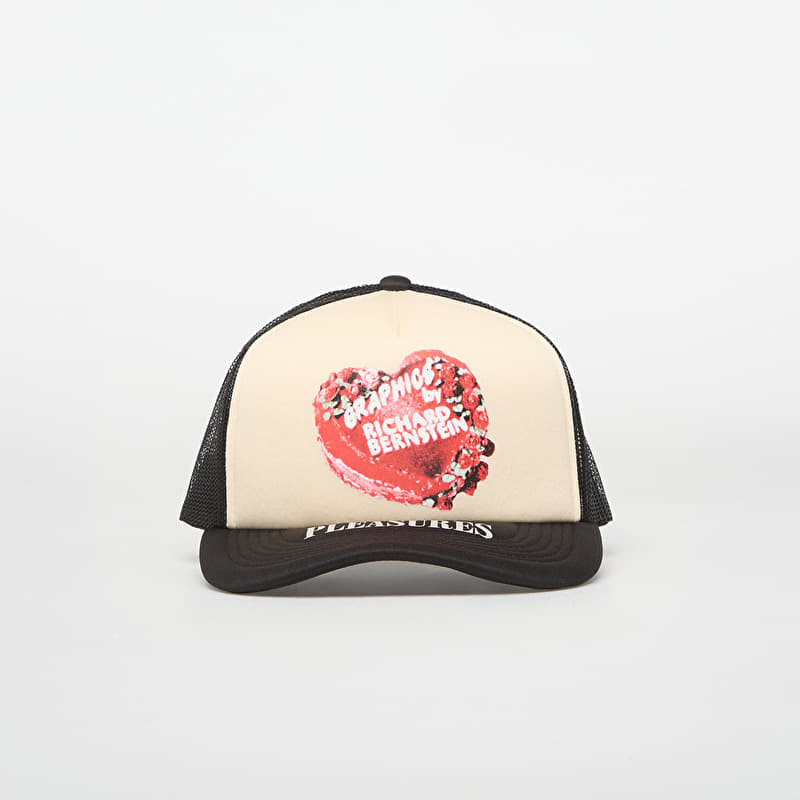 Cap PLEASURES Cake Trucker Hat Black