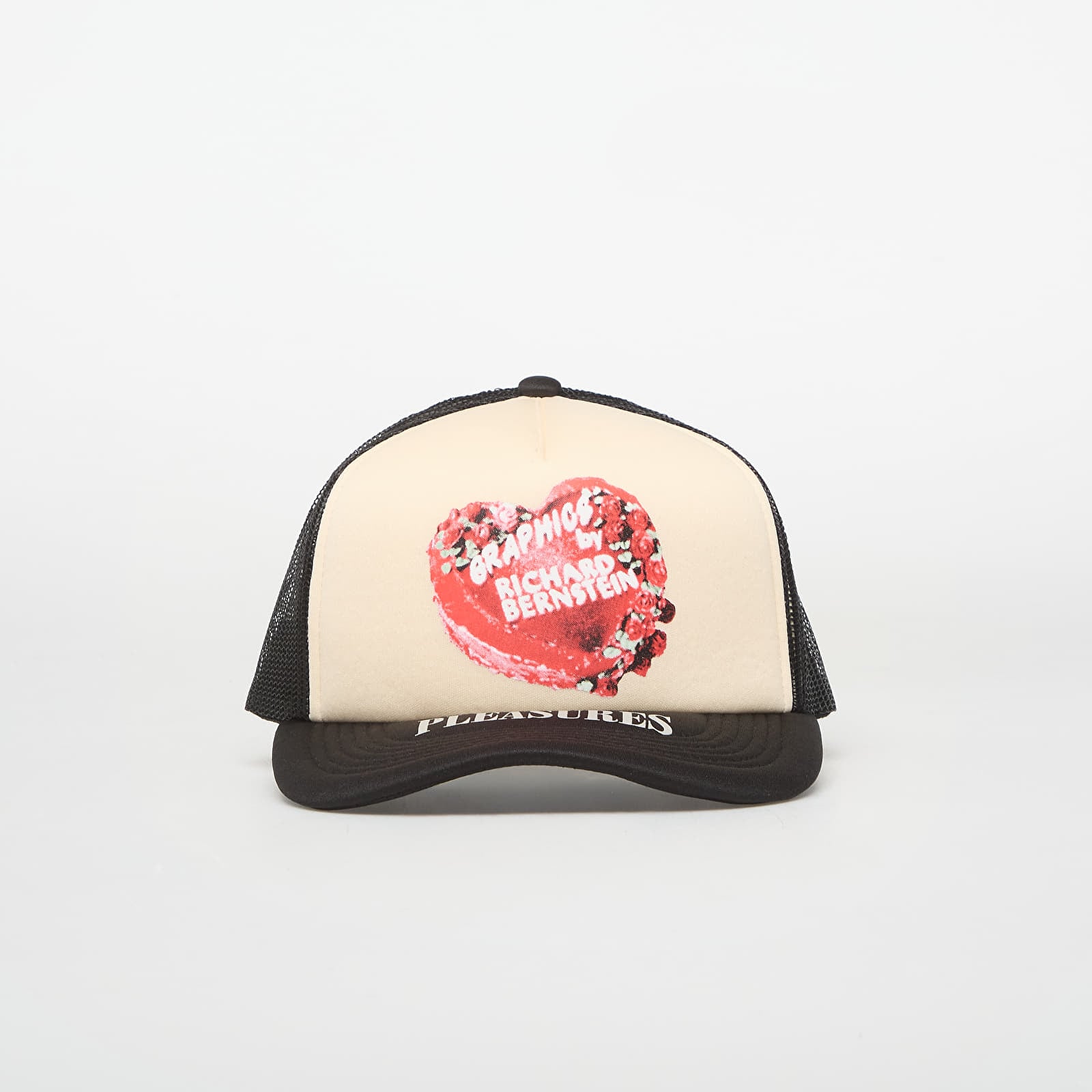Pánské kšiltovky PLEASURES Cake Trucker Hat Black