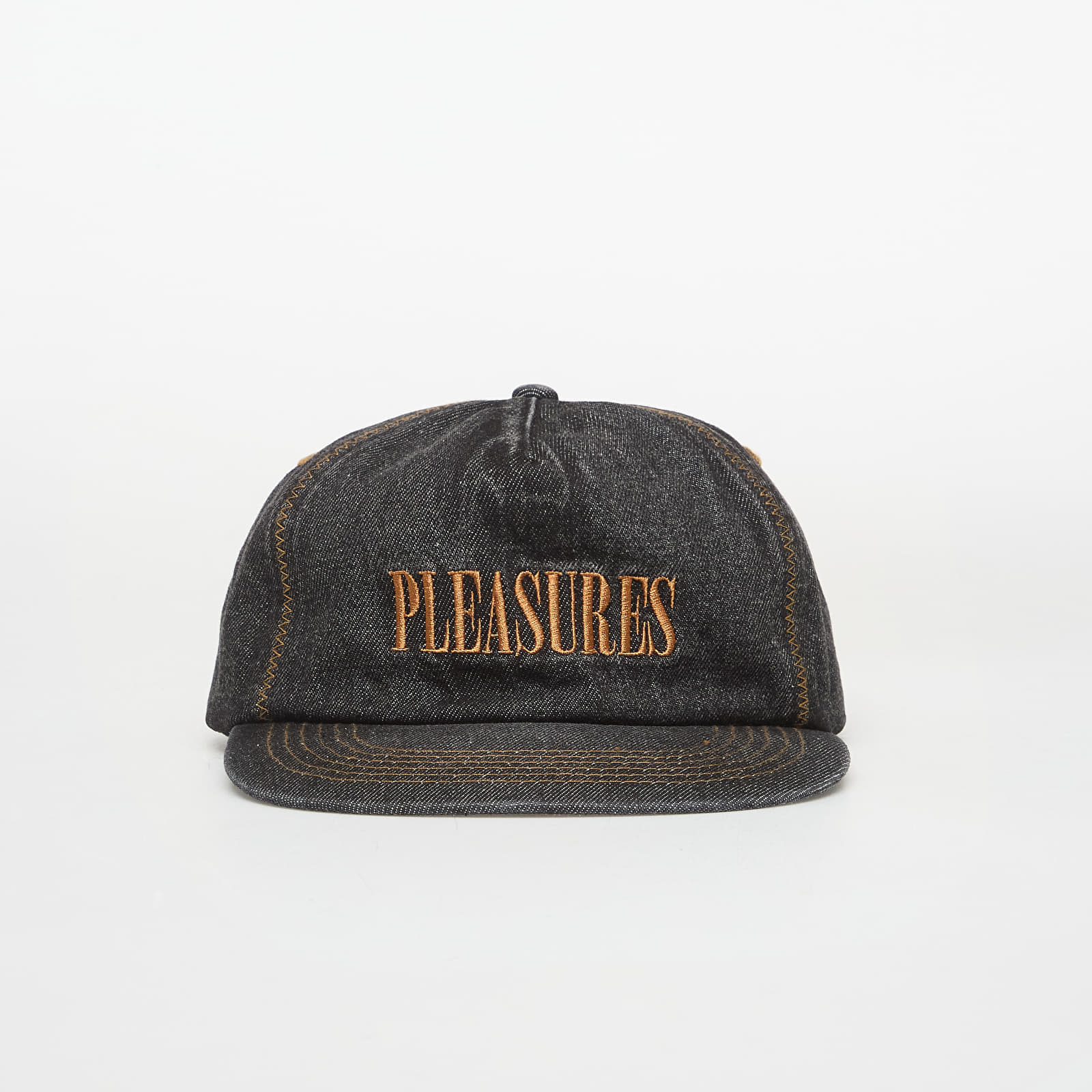 Capac PLEASURES Zig Zag Denim Cap Black Universal