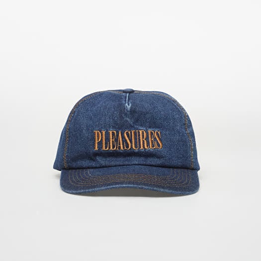 Tappo PLEASURES Zig Zag Denim Cap Indigo