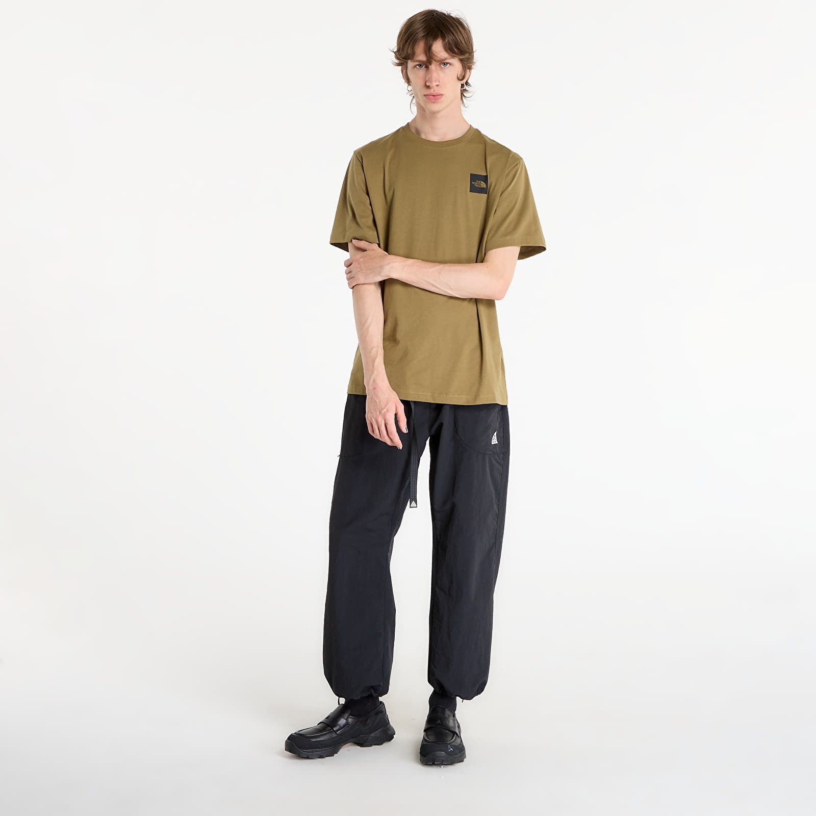 Majice T-shirt The North Face Evolution Box Half Dome Regular Short Sleeve Tee Cedar