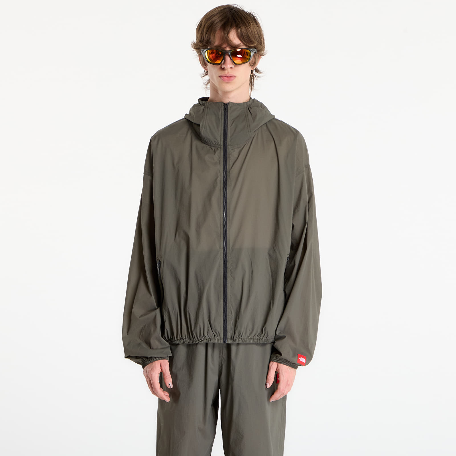 Ветровка The North Face Redbox Packable Hooded Wind Jacket New Taupe Green XXL