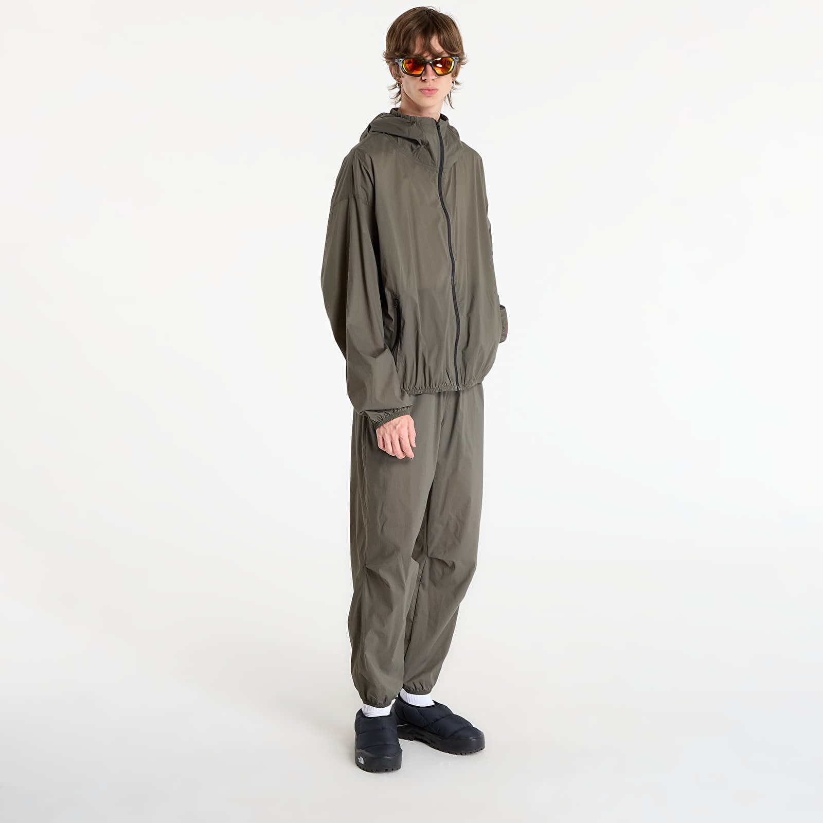 Übergangsjacken The North Face Redbox Packable Hooded Wind Jacket New Taupe Green