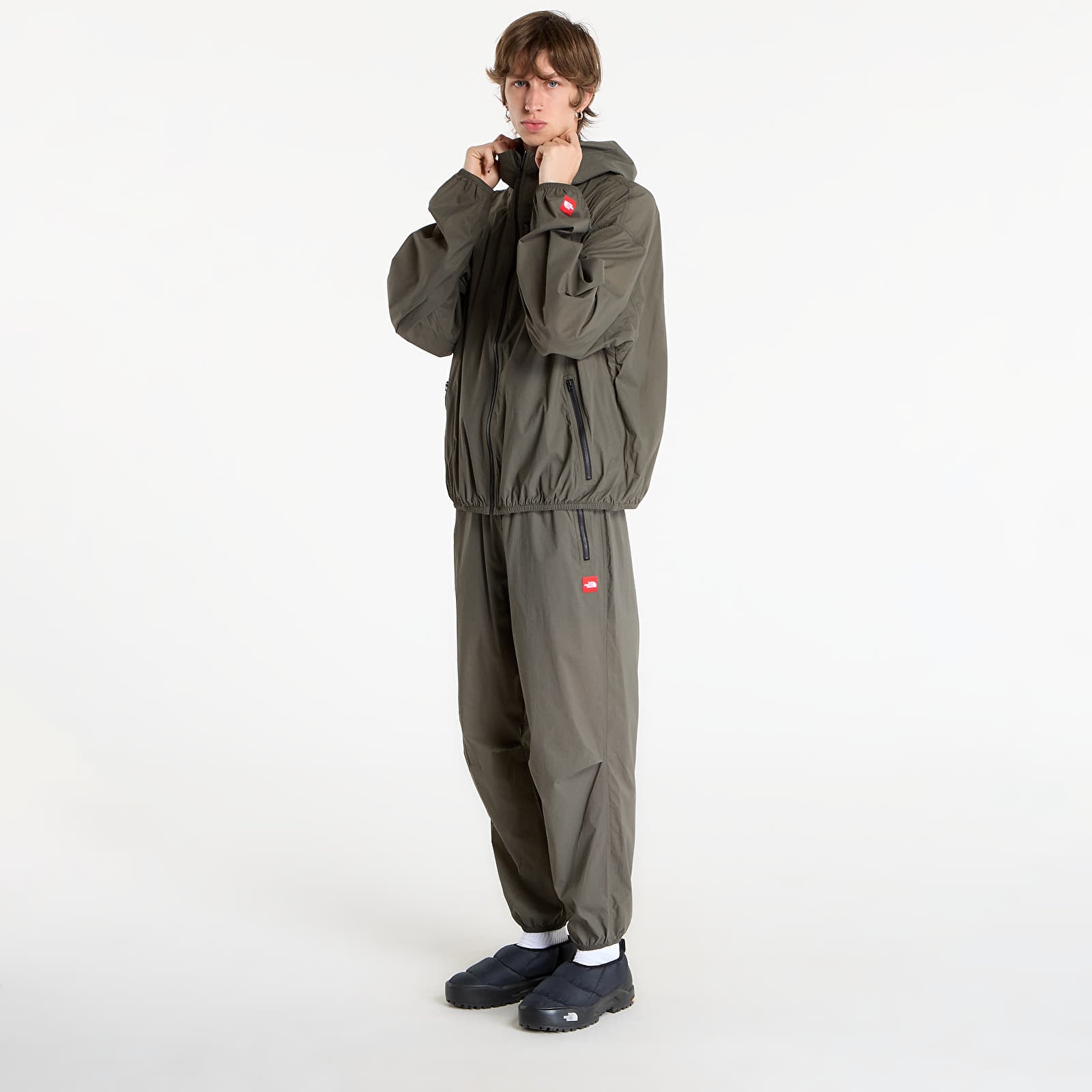 Παντελόνια The North Face Redbox Packable Wind Pant New Taupe Green