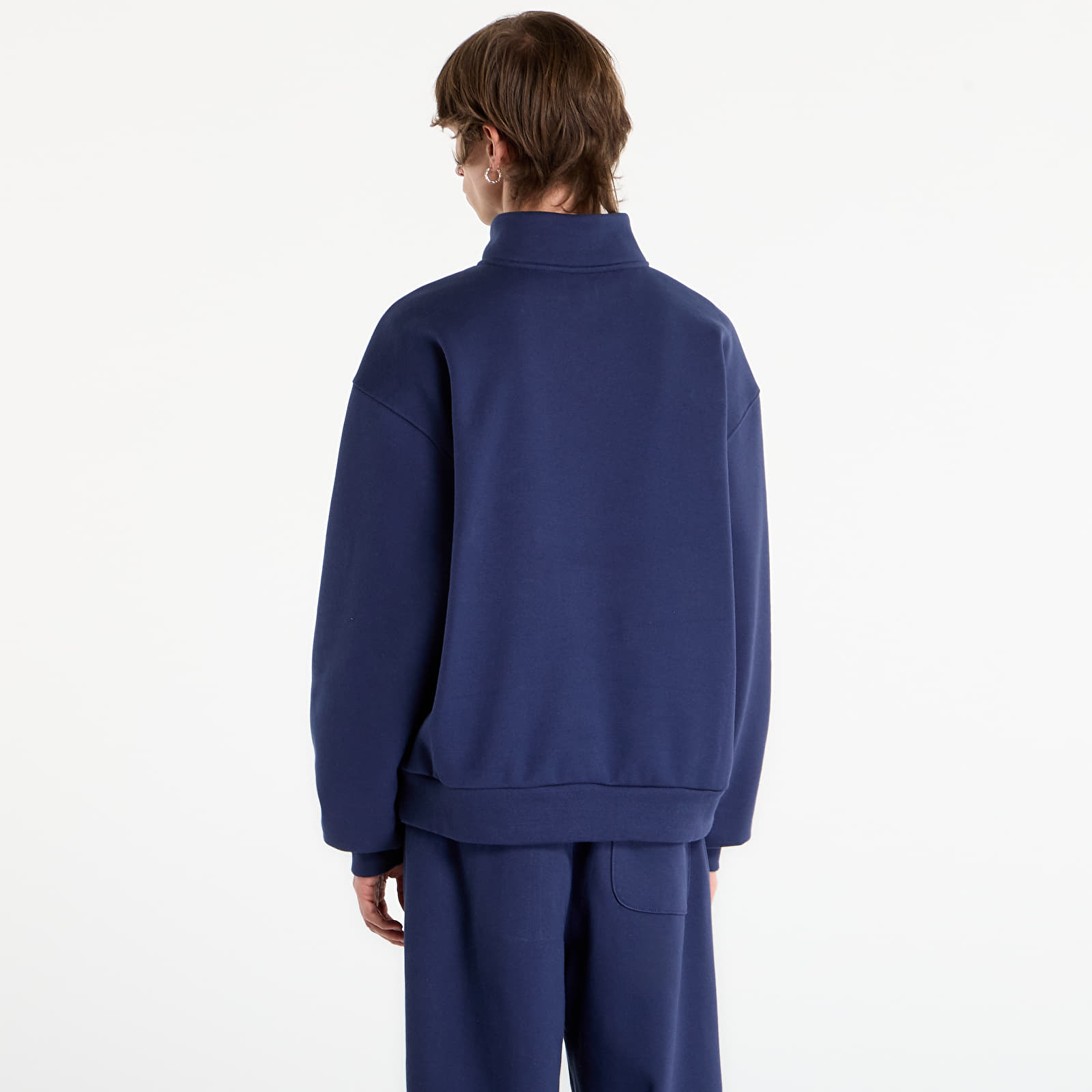 Dukserice The North Face Redbox Half Zip Fleece Summit Navy