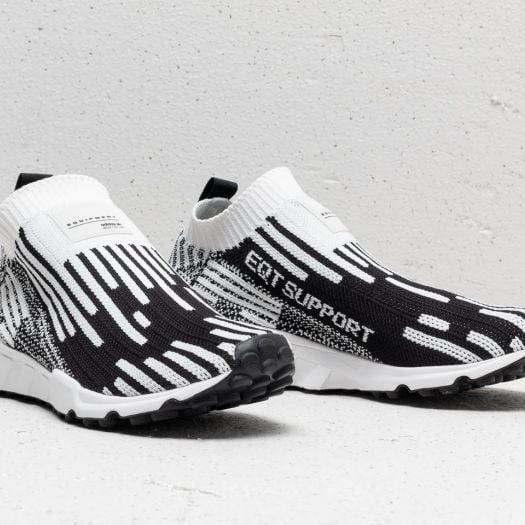 adidas EQT Support Sock Primeknit Ftw White Core Black Sub Green Footshop