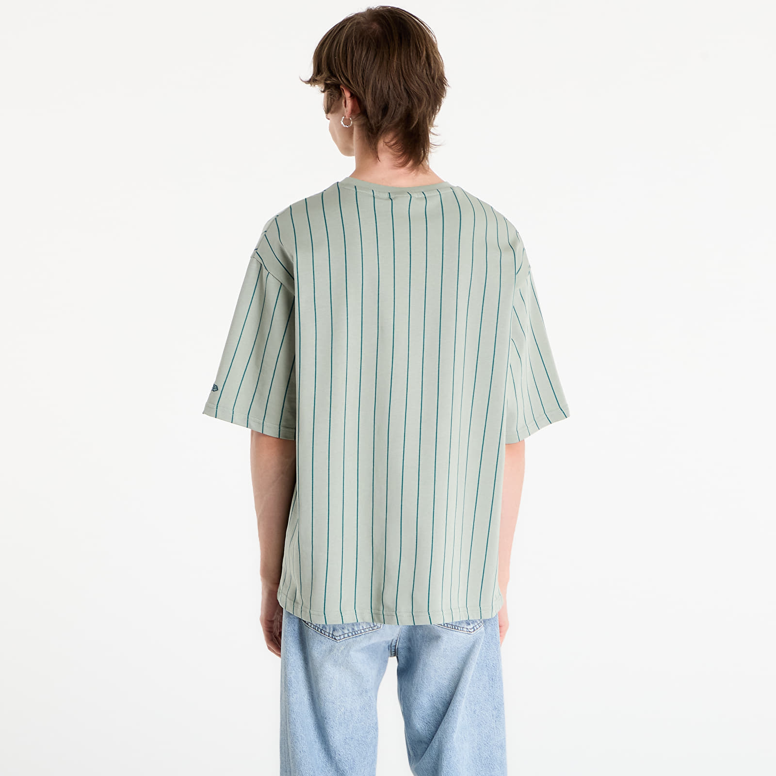 T-krekli New Era Pinstripe Os Tee UNISEX EVG