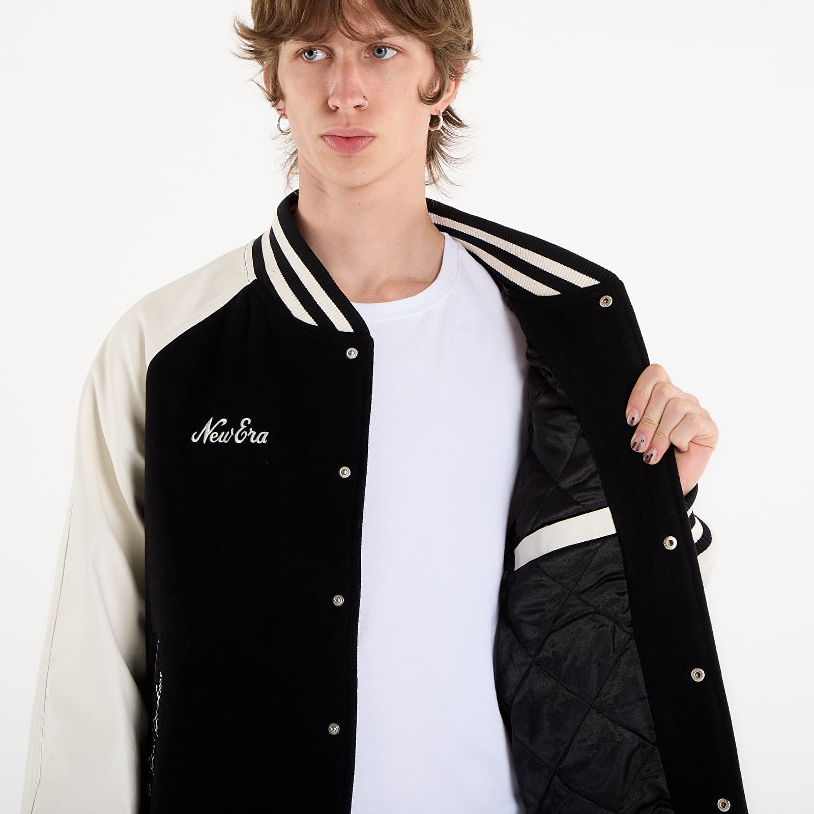 Pánské bundy New Era MLB Varsity Jacket New York Yankees UNISEX Black