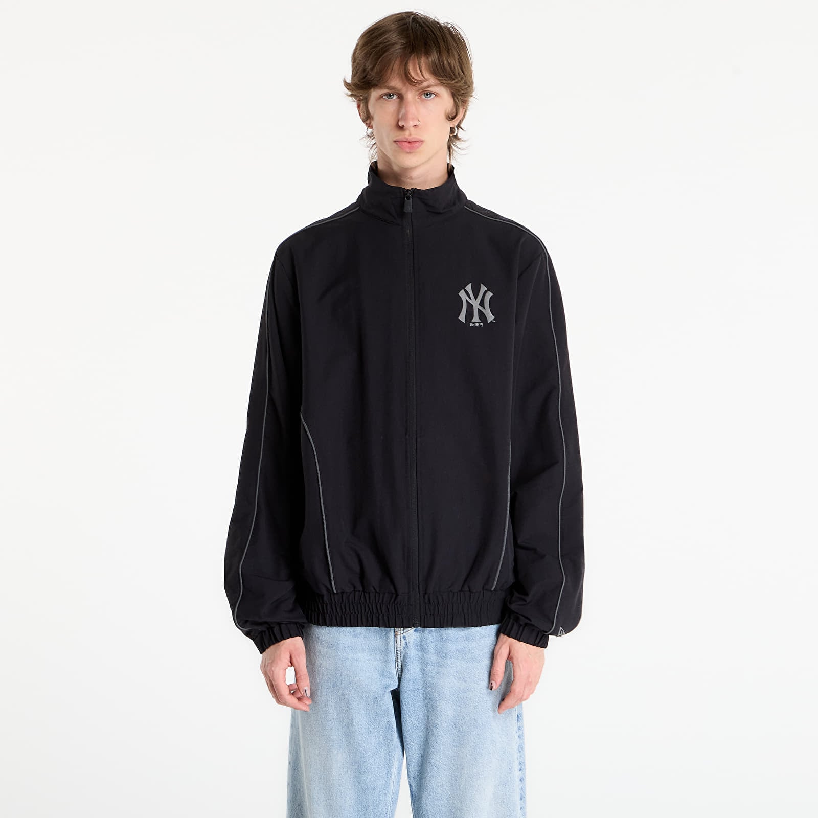 Pánské bundy New Era MLB Track Jacket New York Yankees UNISEX Black