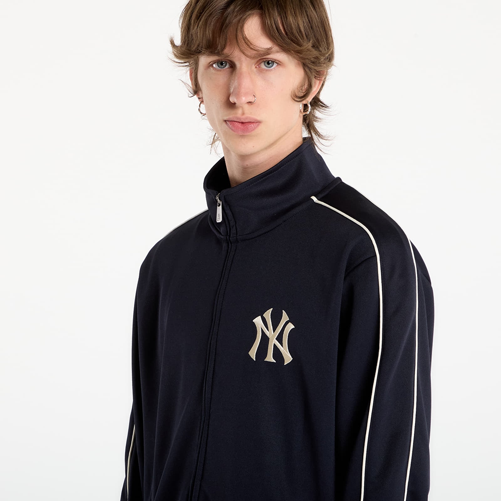 Mikiny New Era MLB Piping Track Top New York Yankees UNISEX Navy