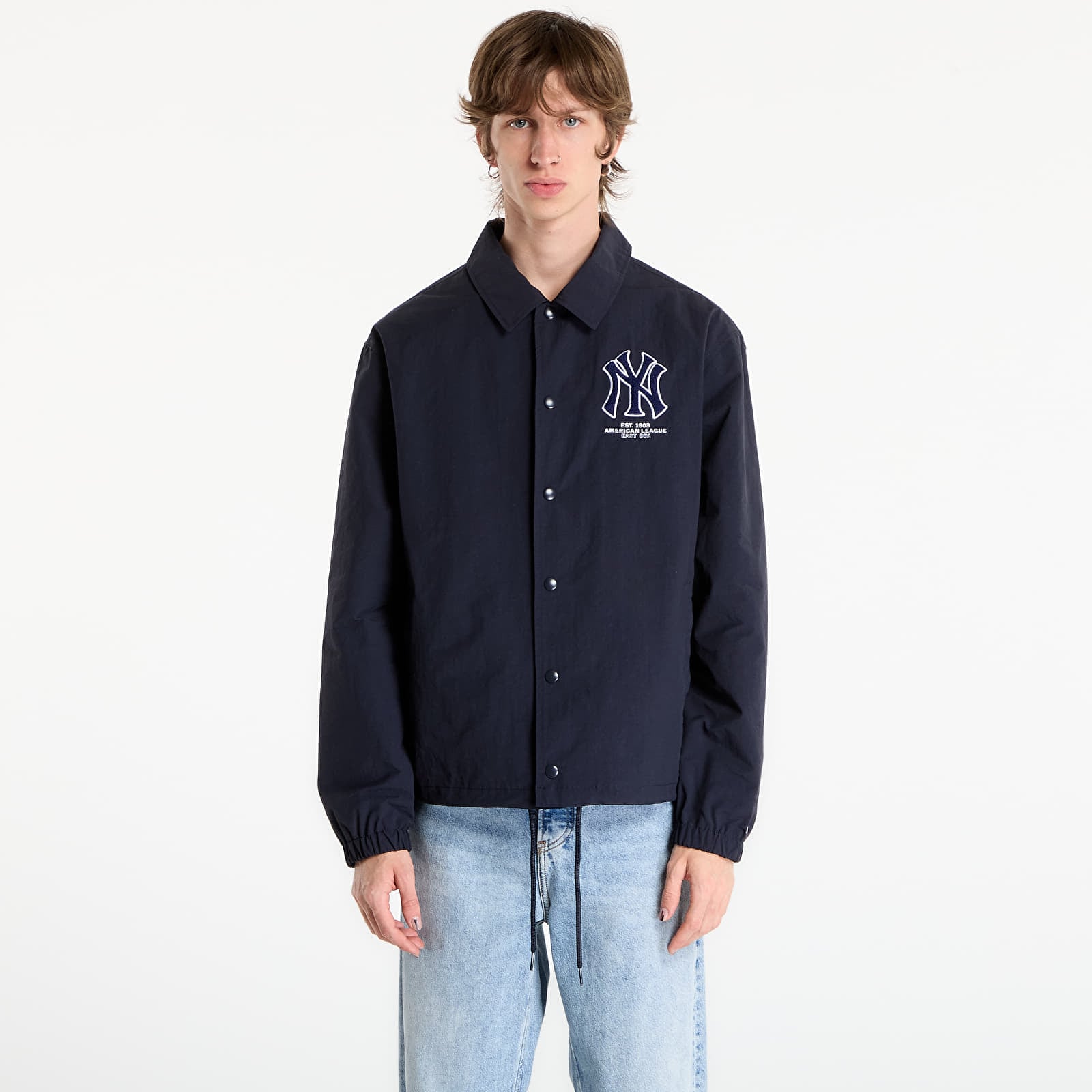 Bundy New Era MLB Coaches Jacket New York Yankees UNISEX Navy