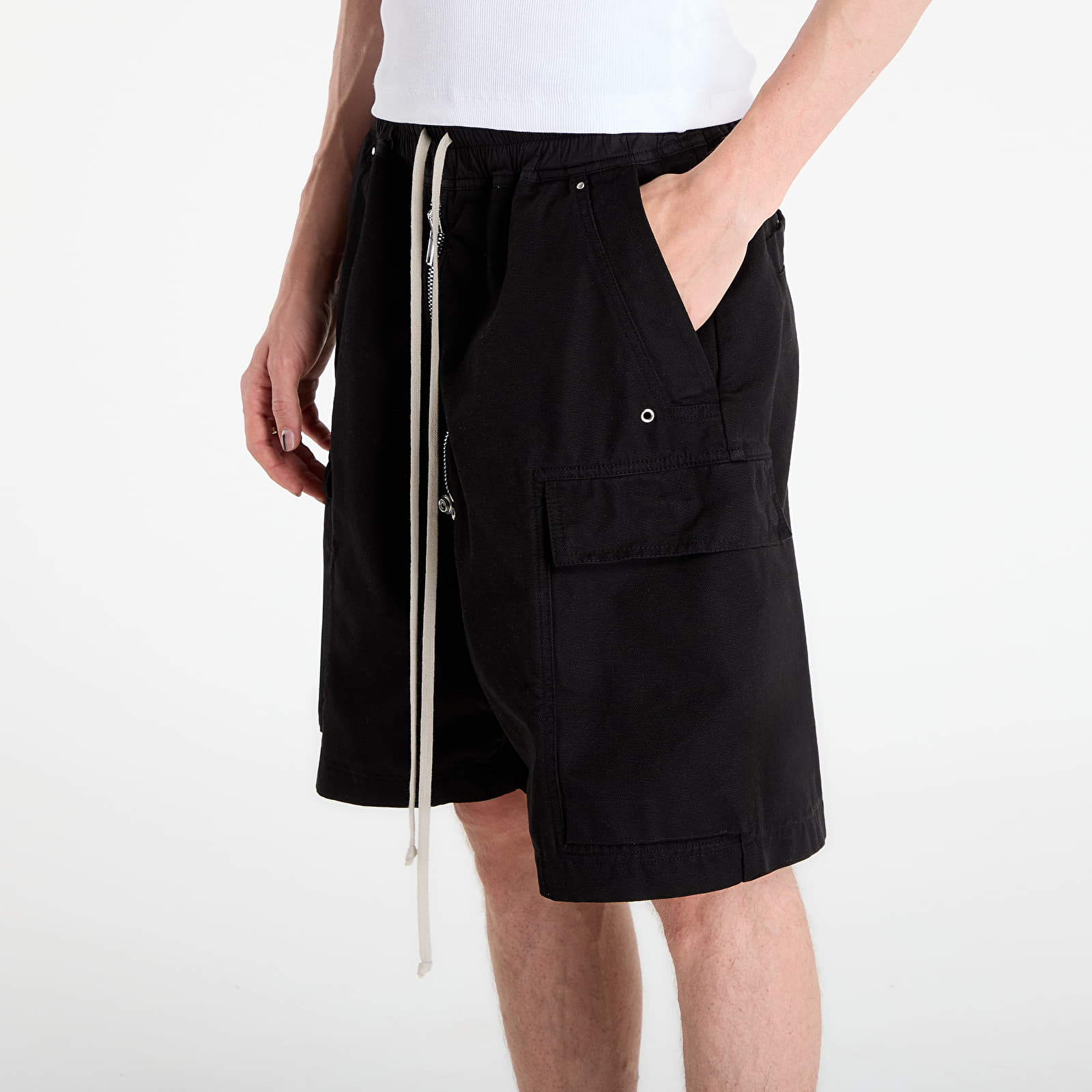 Pantaloncini Rick Owens DRKSHDW Cargobela Shorts Black