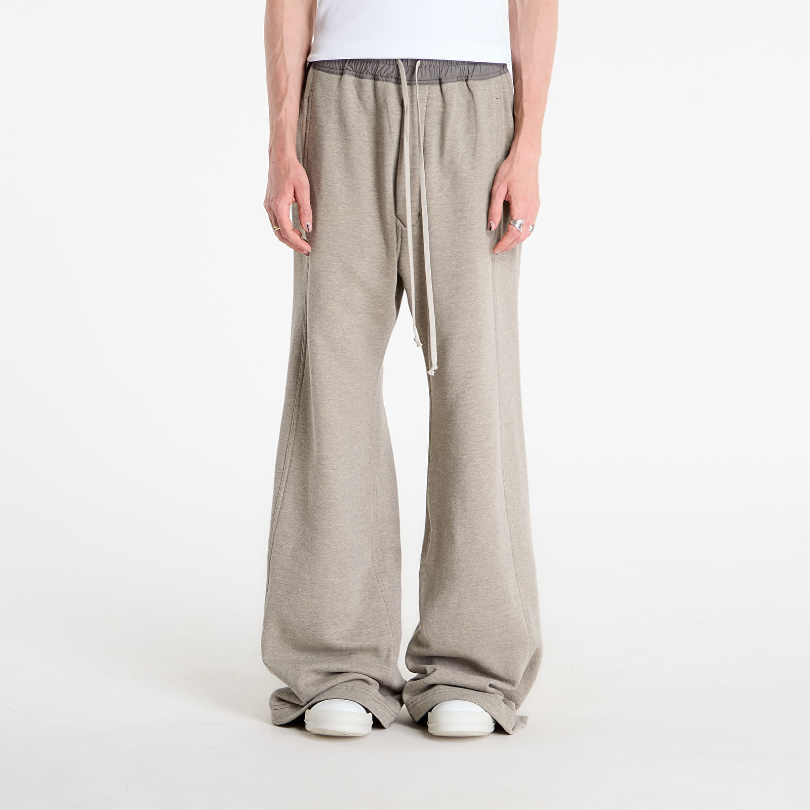 Потници Rick Owens DRKSHDW Wide Pusher Sweatpants Grey Melange L